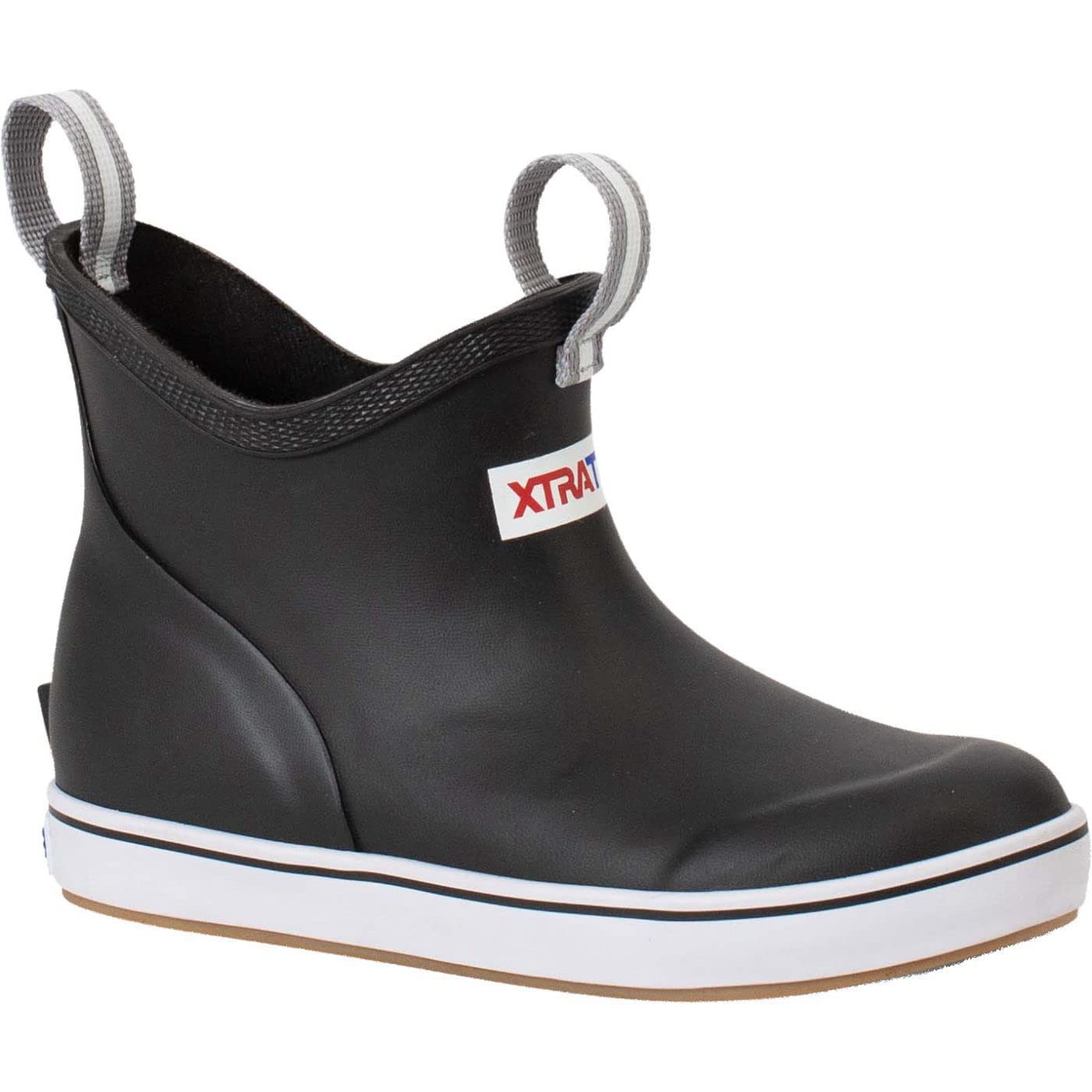 Xtratuf Kids Ankle Deck Boots - Waterproof Rubber Fishing Boots for Boys & Girls - Non-Slip Sole, Lightweight & Durable - Perfect for Beach, Fishing, and Outdoor Adventures