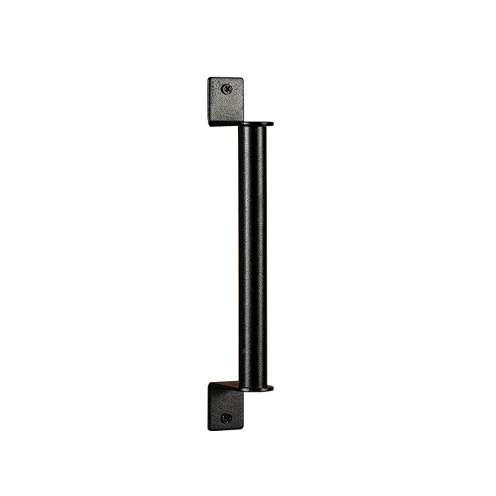 Sliding Barn Door Handle - Carbon Steel Pull Handle for Garage, Closet, Cabinet & Drawer - Modern Simple Design for Home & Office Use