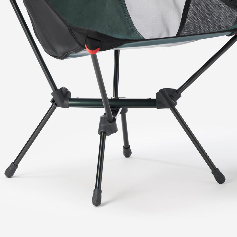 Quechua MH500 Compact Folding Camping Chair - Lightweight & Portable Outdoor Chair for Hiking, Backpacking, Picnics & Beach | Perfect for Camping, Travel & Outdoor Adventures