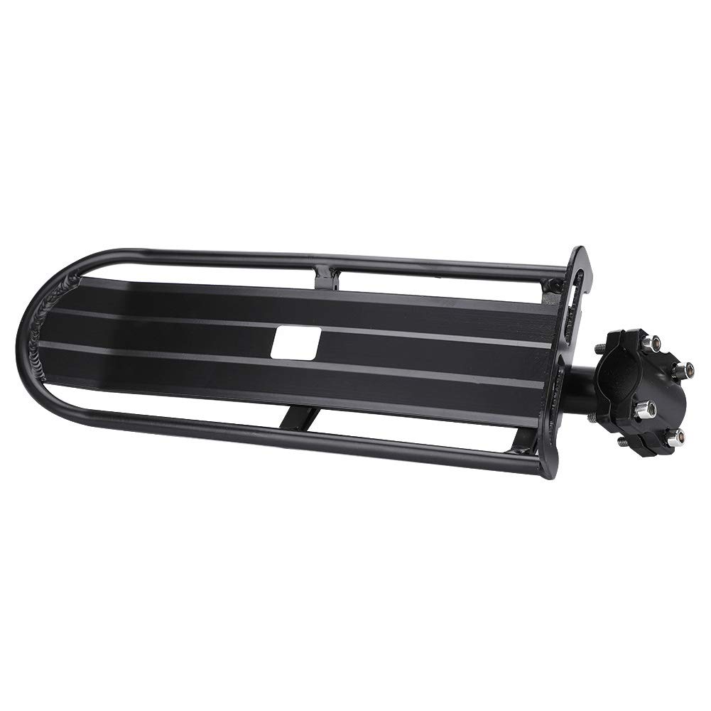 Adjustable Bike Carrier Rack - Heavy Duty Bicycle Luggage Rack for Mountain Bikes | Easy to Install & Secure | Perfect for Outdoor Adventures, Camping & Commuting