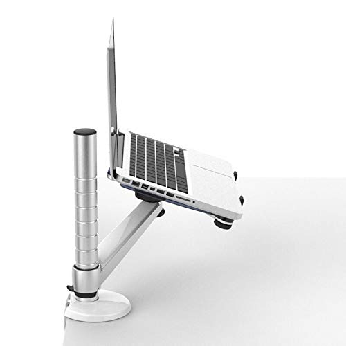 Ergonomic OA-1 Aluminum Laptop Stand - Adjustable Height & 360° Rotation for MacBook, Notebook 10-15 Inch - Perfect for Office, Home & Bed Use