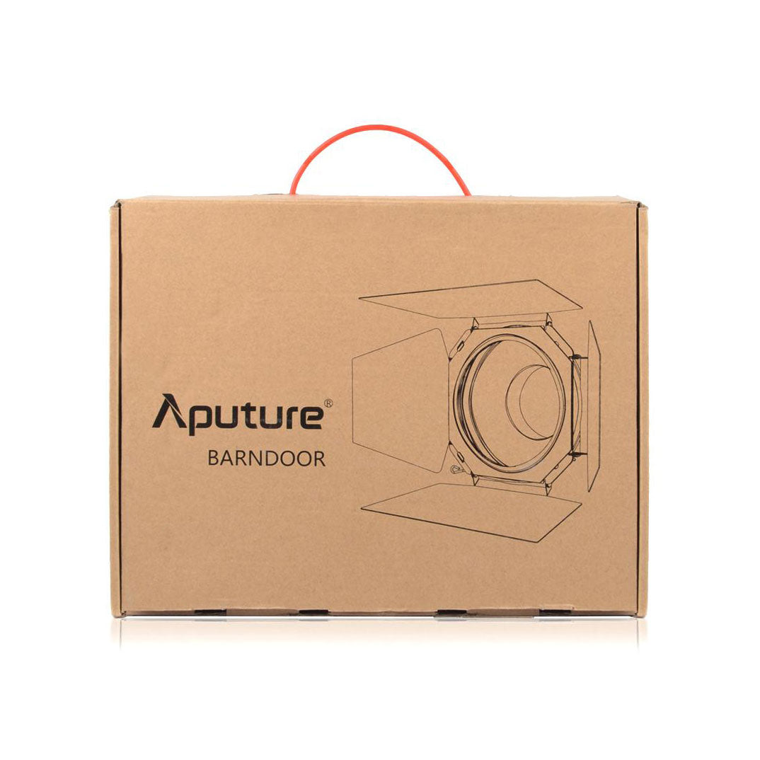 Aputure Barn Door for LED Light - Adjustable Light Control for Photography & Video Studio Lighting - Perfect for Film Sets, YouTube Videos, and Live Streaming