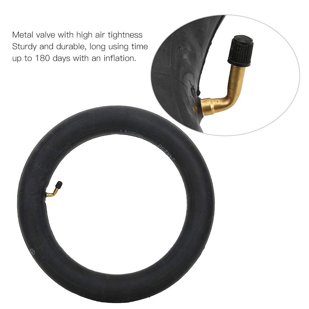 **16x3.0 Electric Bike Inner Tube with Metal Bent Valve - Durable Rubber Replacement for E-Bikes, Scooters & Fat Tire Bikes - Perfect for Commuting, Off-Road & Urban Riding**