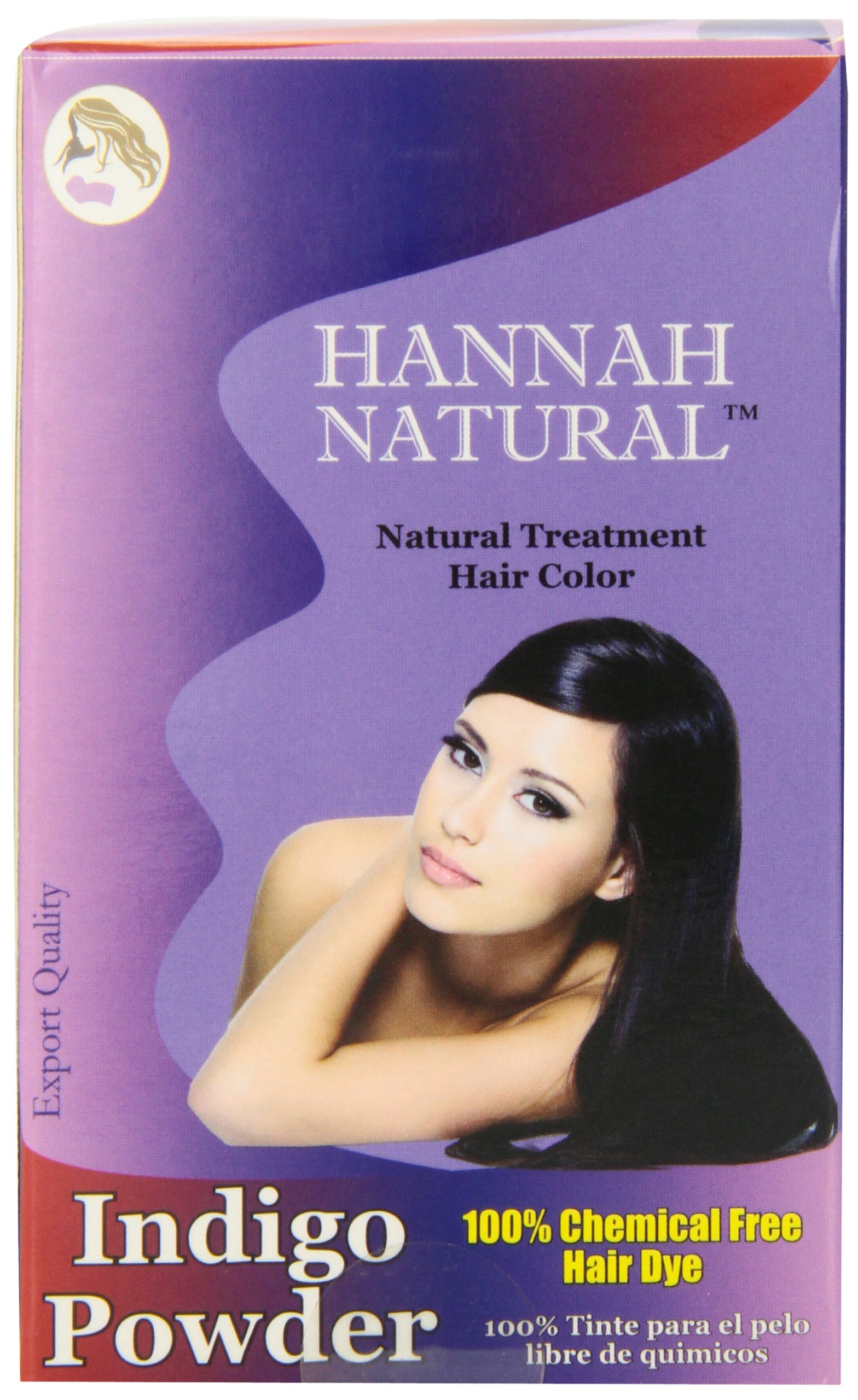 100% Pure Natural Indigo Powder for Hair Dye - 100g | Chemical-Free, Vegan & Organic Hair Coloring | Perfect for DIY Henna Blends & Gray Coverage