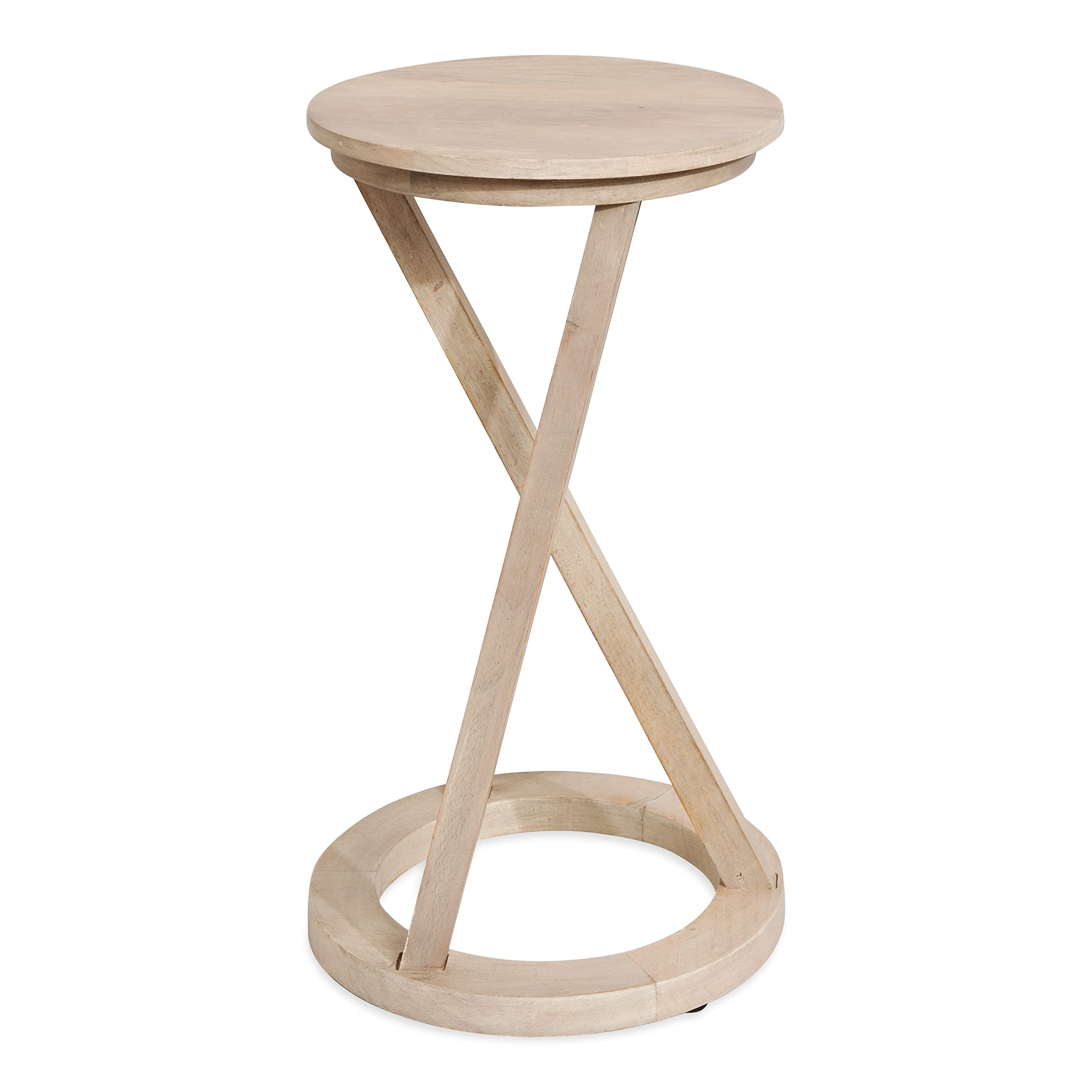 Kate and Laurel Aja Modern Round Side Table - 15