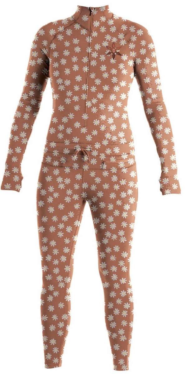 Airblaster Women's Hoodless Ninja Suit 2024 - Lightweight Thermal Base Layer for Skiing, Snowboarding & Winter Sports
