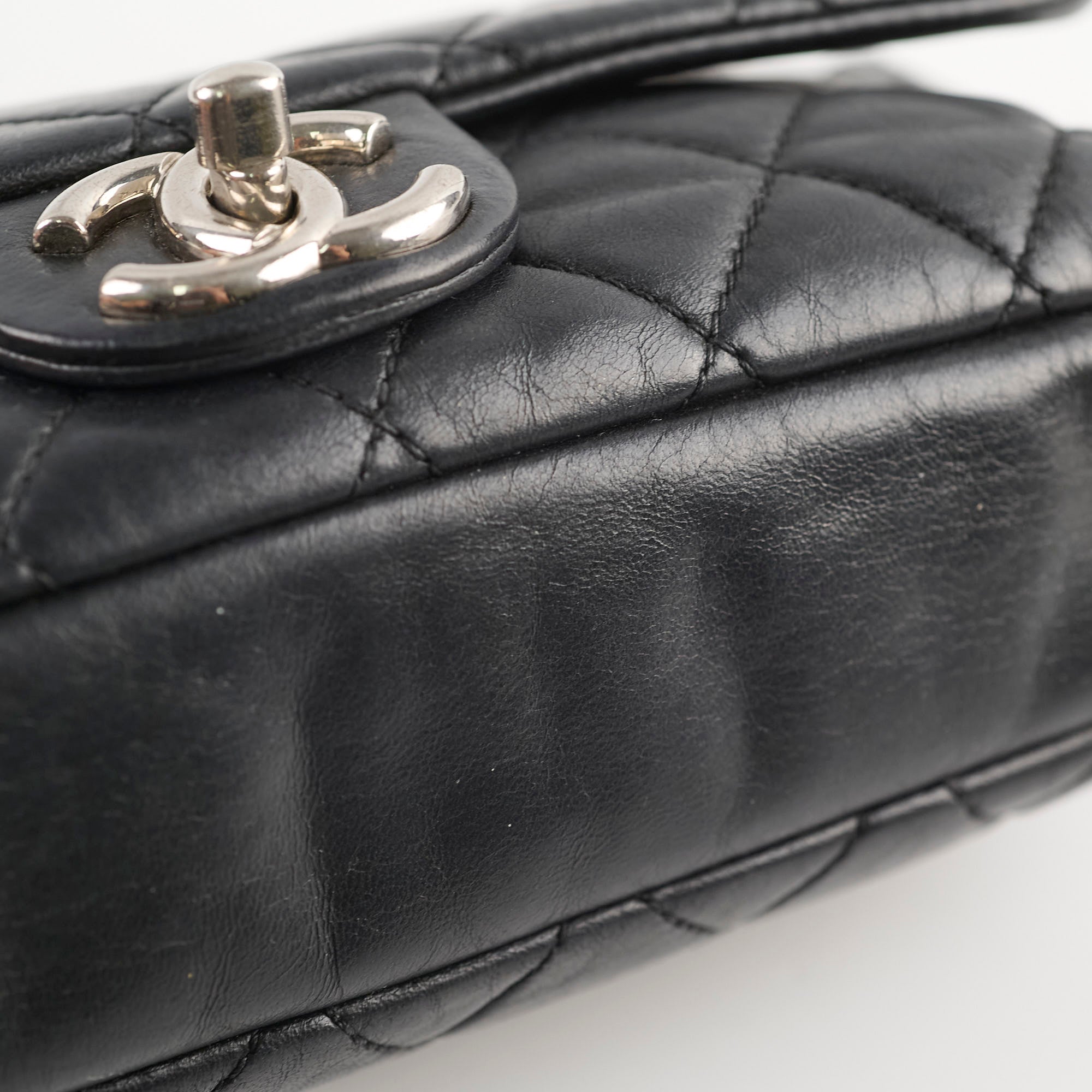 Chanel Classic Flap Bag Lambskin Leather Black 13 Series - Luxury Handbag for Women, Perfect for Parties, Work & Everyday Use