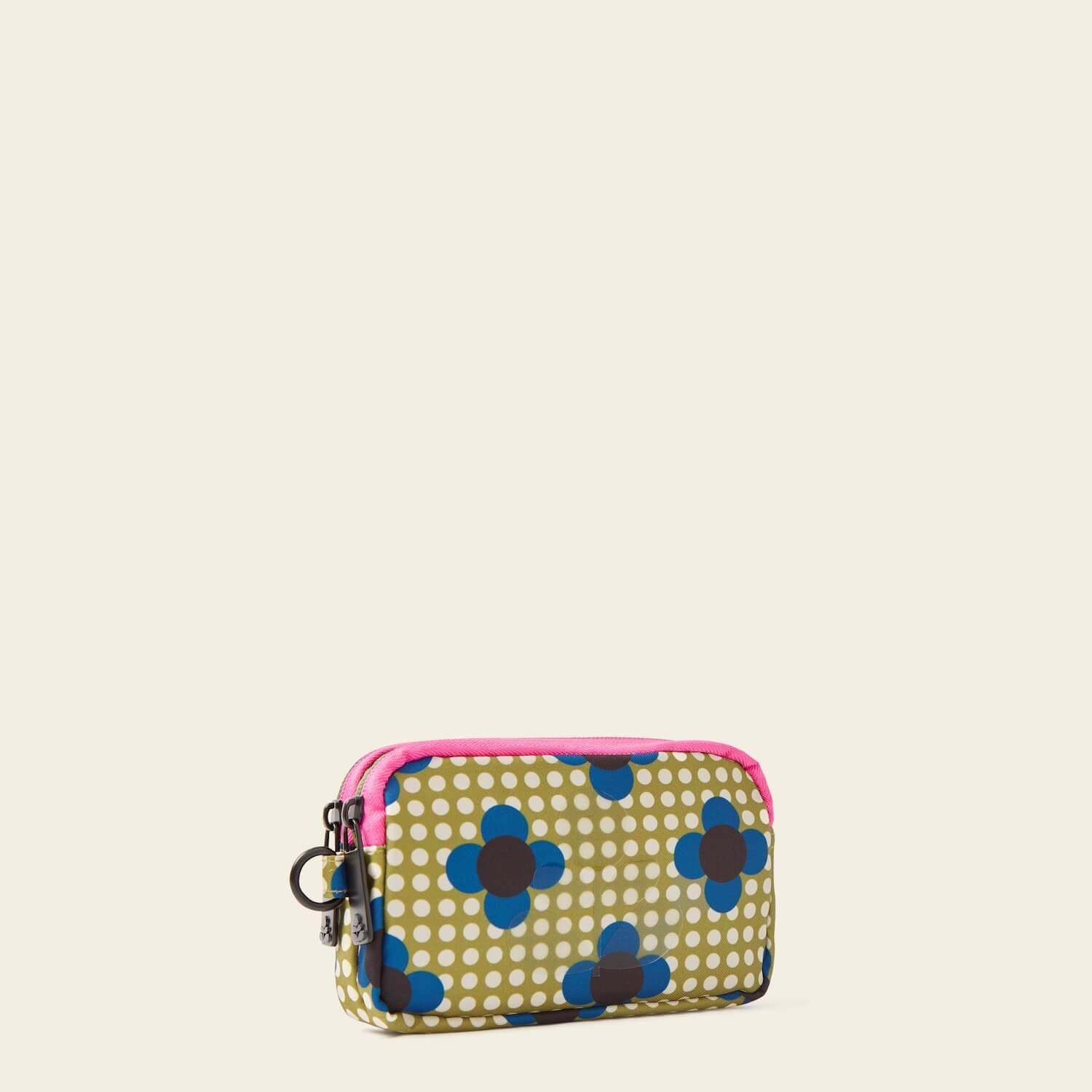 Iota Phone Case - Flower Polka Dot Olive Design | Protective Cover for iPhone & Android | Perfect for Everyday Use & Gift Giving