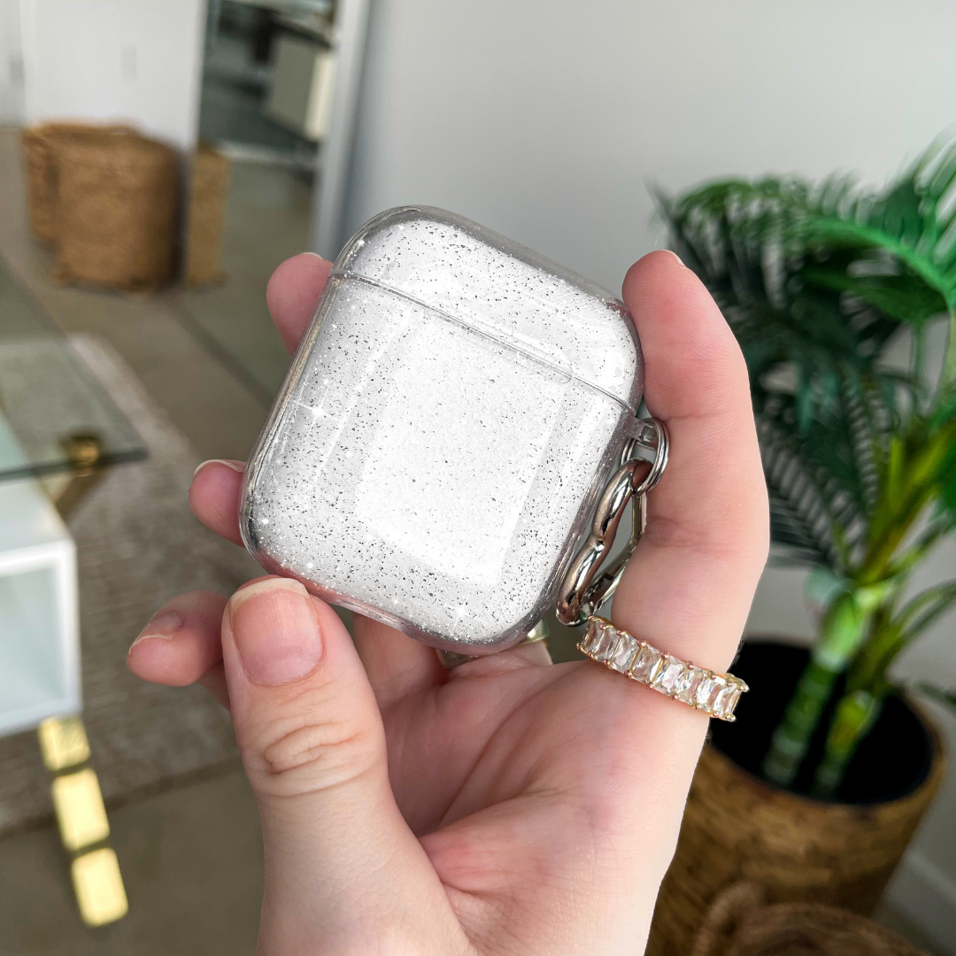 Sparkling Stardust Glitter AirPod Case - Protective Cover for AirPods 1/2/3/Pro - Trendy & Durable Design for Daily Use, Parties & Gifts
