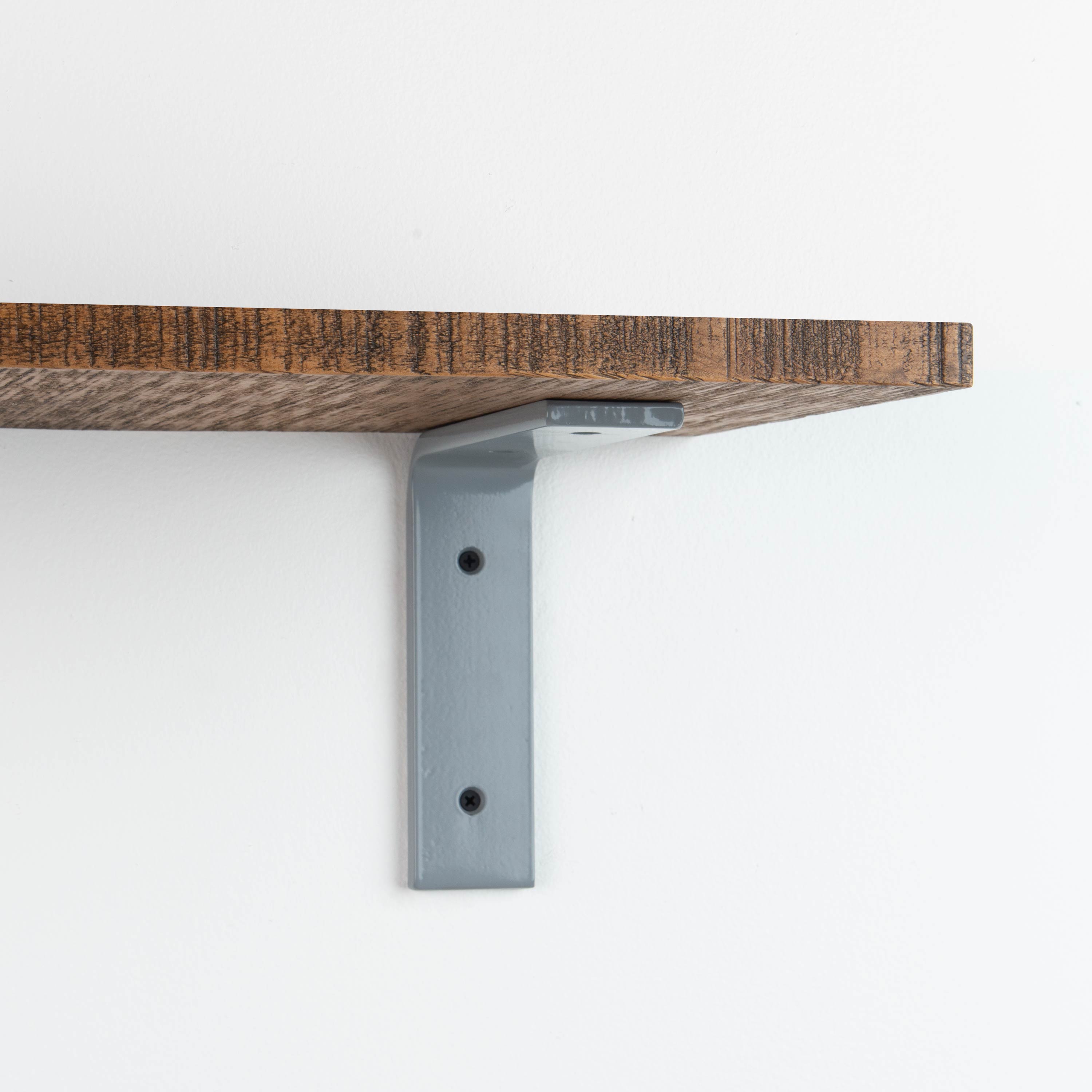 Leif Nutmeg Rustic Wall Shelf - Handmade Wooden Floating Shelves for Living Room, Bedroom & Kitchen Decor - Perfect for Displaying Plants, Photos & Home Decor Items