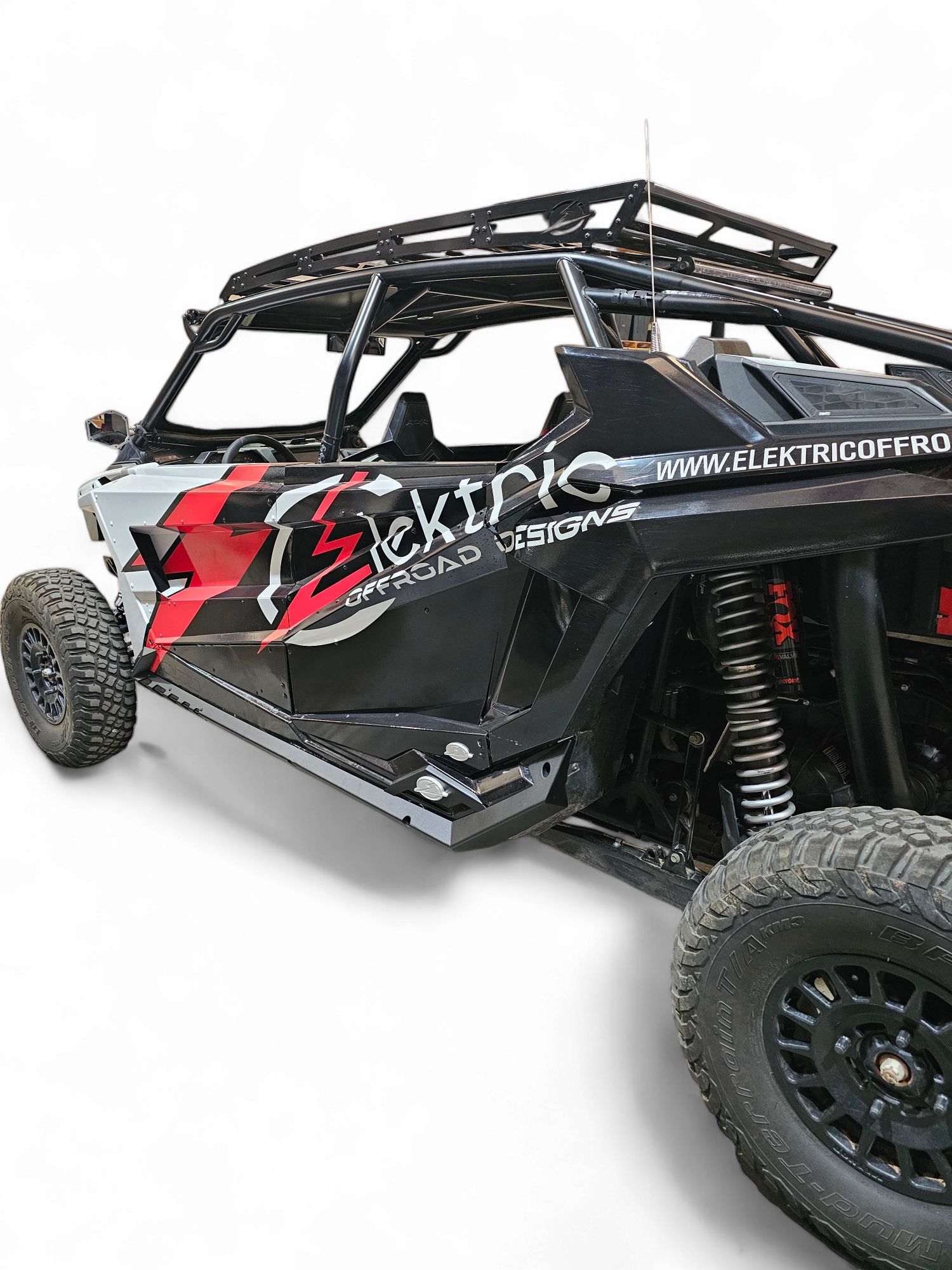 Polaris RZR Pro XP Pro R Turbo R 4-Seat Rock Guards - Heavy Duty Volt Series RKS610010 for Off-Road Protection (2020-2025 Models) | Perfect for Trail Riding & Rocky Terrain Adventures