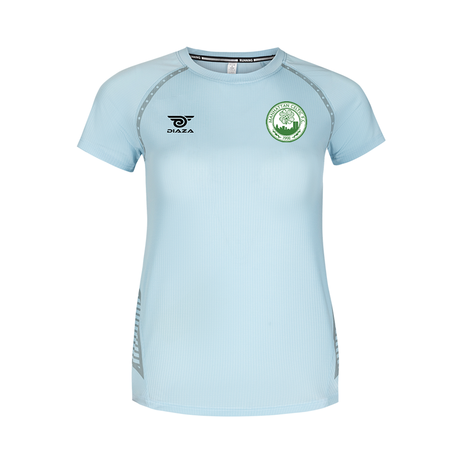 Manhattan Celtic FC Azure Soccer Jersey - Authentic Football Shirt for Men & Women - Perfect for Matches, Training & Fan Support