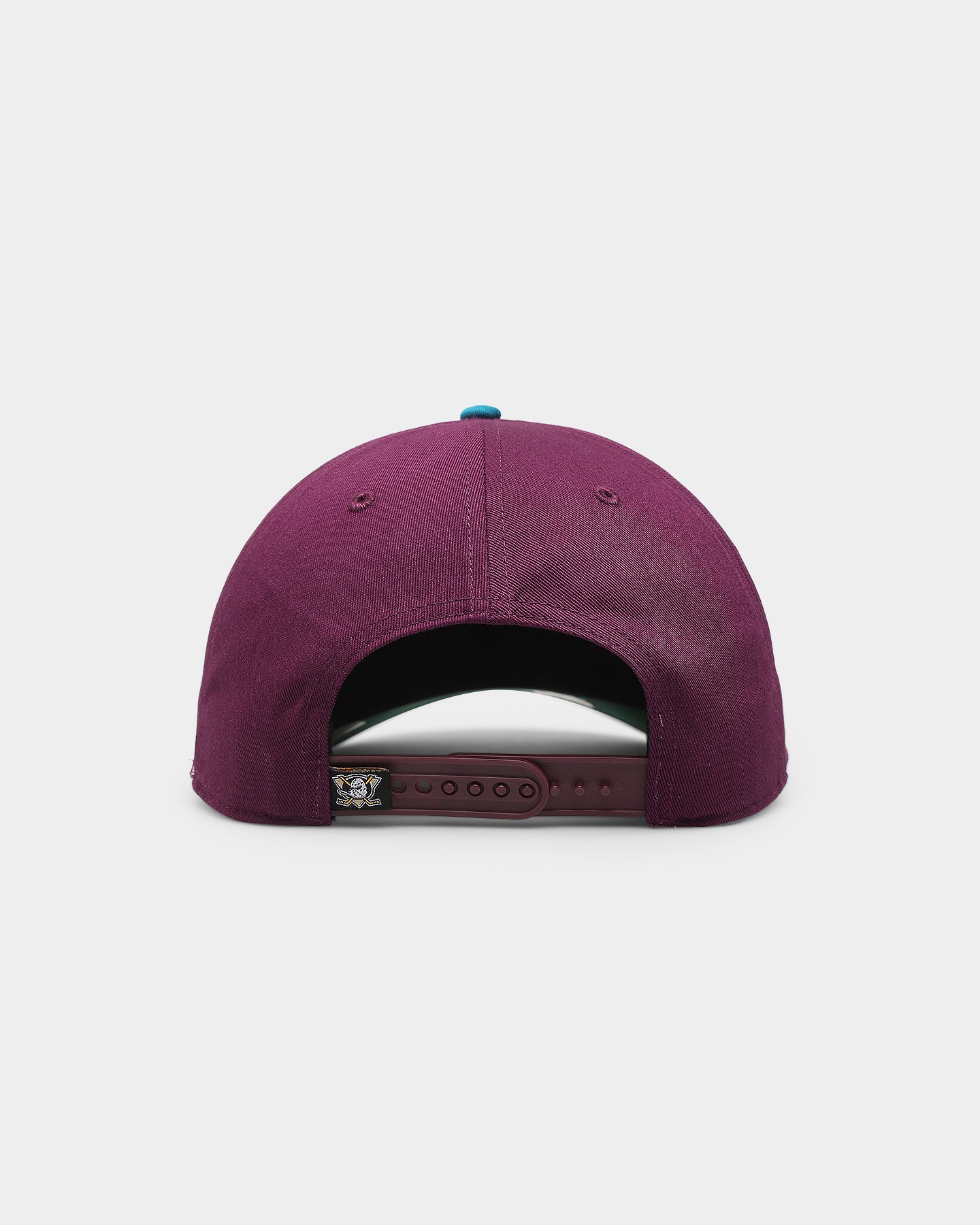 47 Brand Anaheim Ducks 'Ducks' Script Nantasket Captain Snapback Hat - Adjustable Plum Baseball Cap for Men & Women - Perfect for Sports Games, Casual Outfits, and Duck Fans Collection