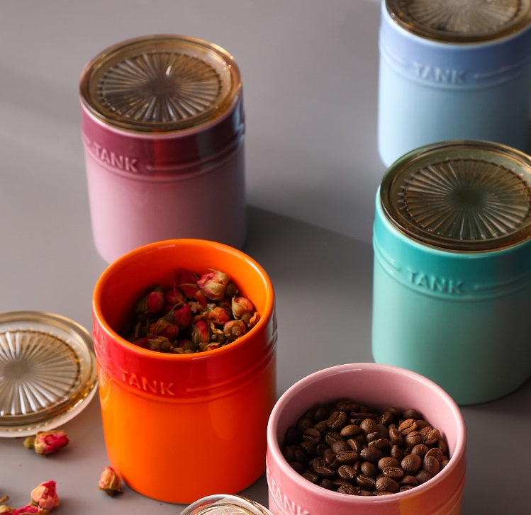 Kalours Airtight Food Storage Containers - BPA Free Plastic Canisters with Locking Lids for Kitchen Pantry Organization (Set of 5) | Ideal for Flour, Sugar, Coffee, Tea & Dry Food Storage