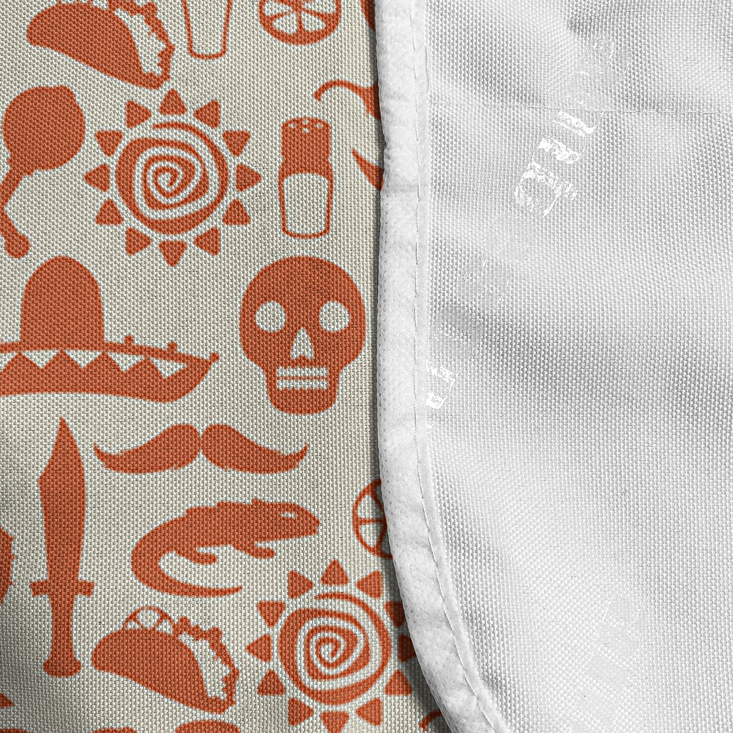 Ambesonne Mexican Microwave Cover - Waterproof Kitchen Organizer with Pockets (36