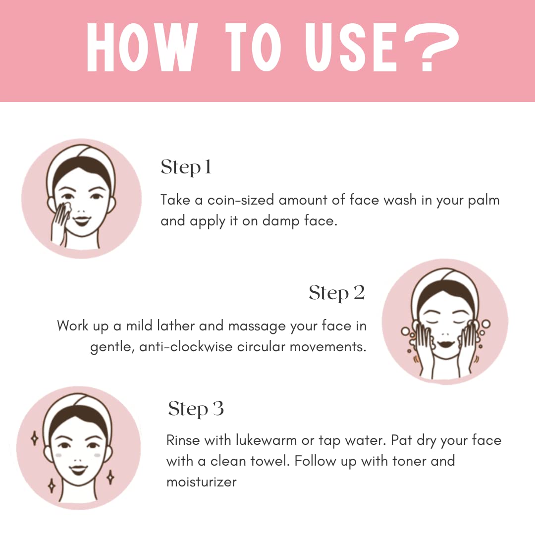 Skin Secrets Pro White+ Natural Face Wash with Arbutin & Vitamin B3 - Brightening Cleanser for Glowing Skin | Paraben & Sulfate Free, Gentle Daily Use (Pack of 1) | Perfect for Morning & Night Routine, Travel-Friendly Skincare