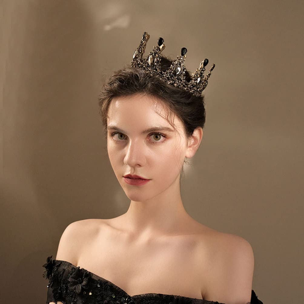 Elegant Rhinestone Wedding Tiara for Women – Bride Crown Headdress with Sparkling Crystals for Bridal Ceremonies, Prom, and Special Occasions