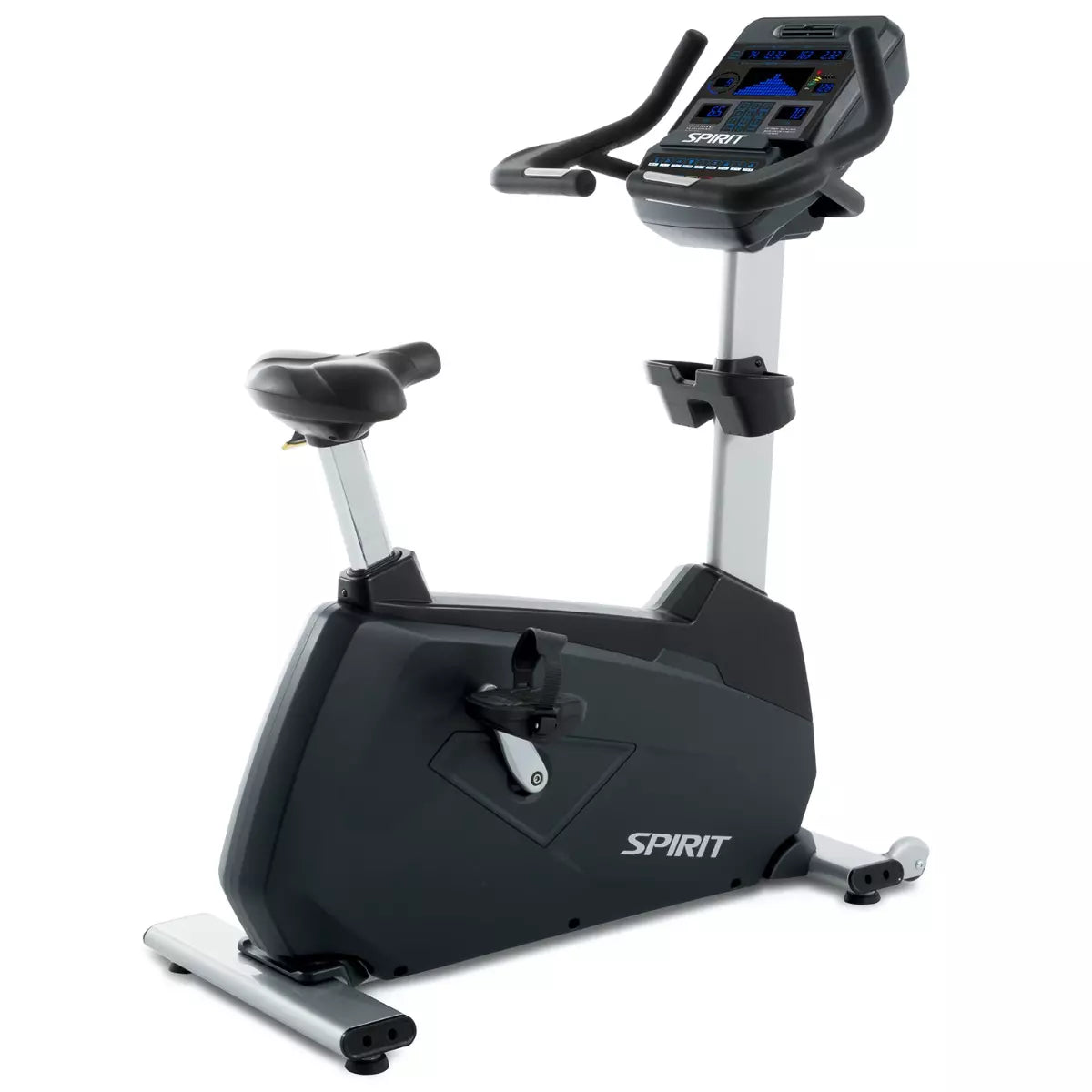 CU900 Spirit Full Commercial Upright Bike - Heavy Duty Exercise Bike for Home & Gym Use - Perfect for Cardio Workouts, Weight Loss & Fitness Training