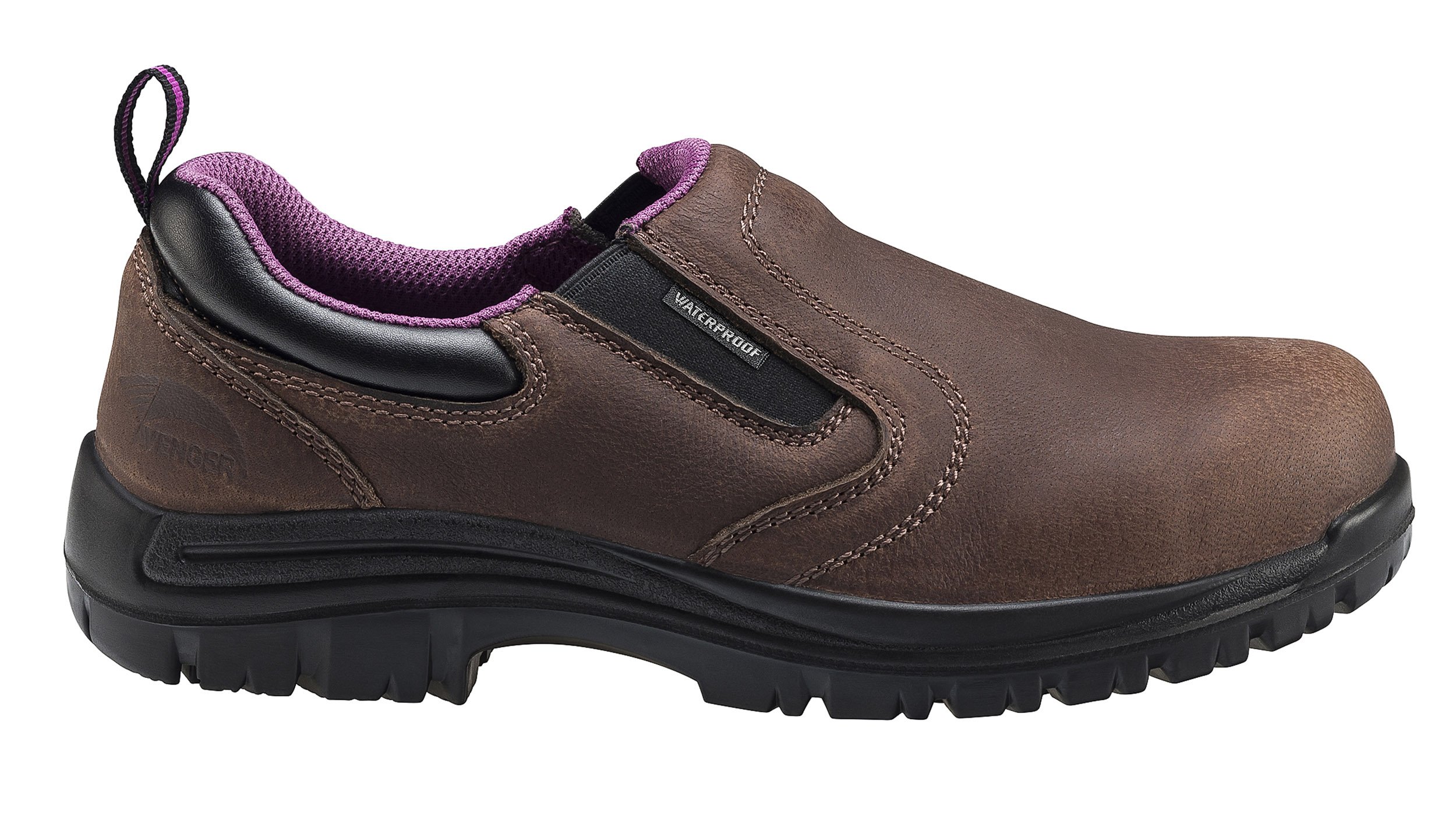 FSI FOOTWEAR SPECIALTIES INTERNATIONAL Women's 7165 Foreman Composite Toe Waterproof EH Slip Resistant Slip-On Work Shoes - Safety Shoes for Construction, Warehouse & Industrial Work