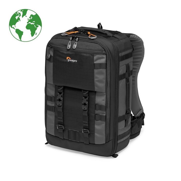 Lowepro Pro Trekker Backpack 350 AW II - Waterproof DSLR Camera Bag for Professional Photographers | Hiking, Travel & Outdoor Photography Gear (Grey Green)