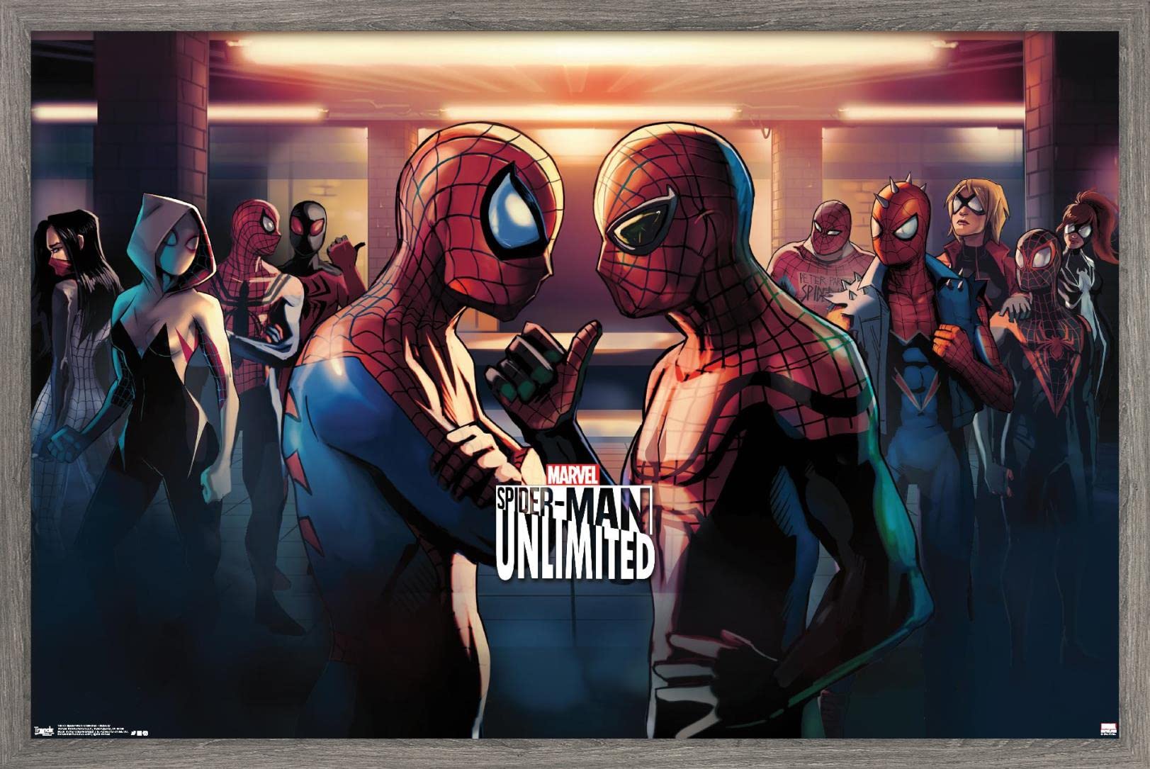 Marvel Comics Spider-Man: Unlimited Video Game Subway Wall Poster - 22.4