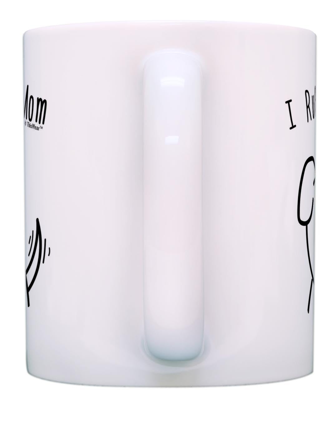 11oz Ceramic Dog Mom Coffee Mug - 'I Ruff You' Gift for Women, Dog Lovers & Rescue Moms - Perfect for Morning Coffee, Office Use & Pet-Themed Gifts