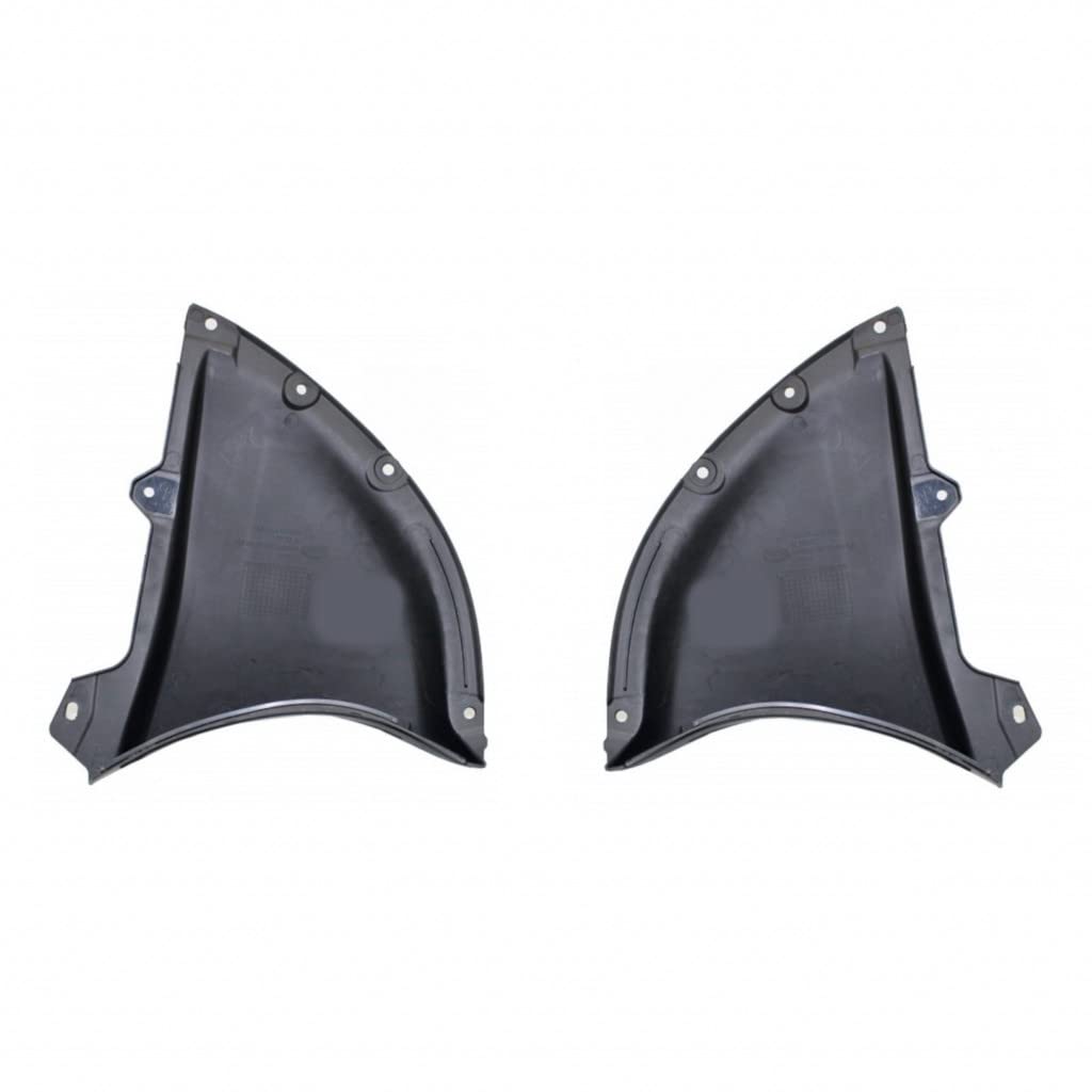 2019 Mazda 3 Front Fender Splash Shield Set - Driver & Passenger Side | CAPA Certified Replacement Parts (MA1250118, MA1251118, BDMT5614Y, BDMT5613Y) | Perfect for Hatchback Models | Protects Against Road Debris & Weather Elements