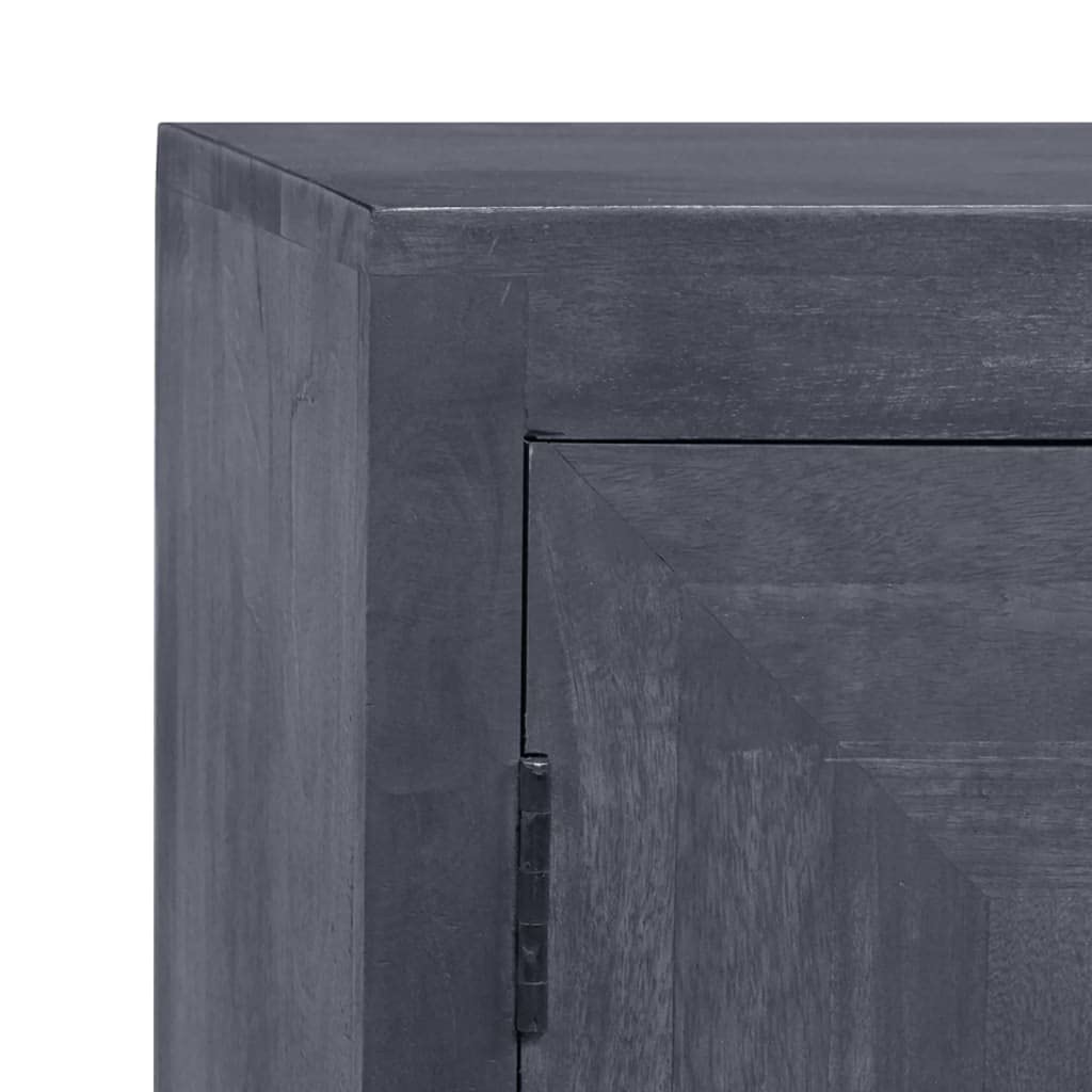 Solid Mango Wood Sideboard with Large Storage - 23.6