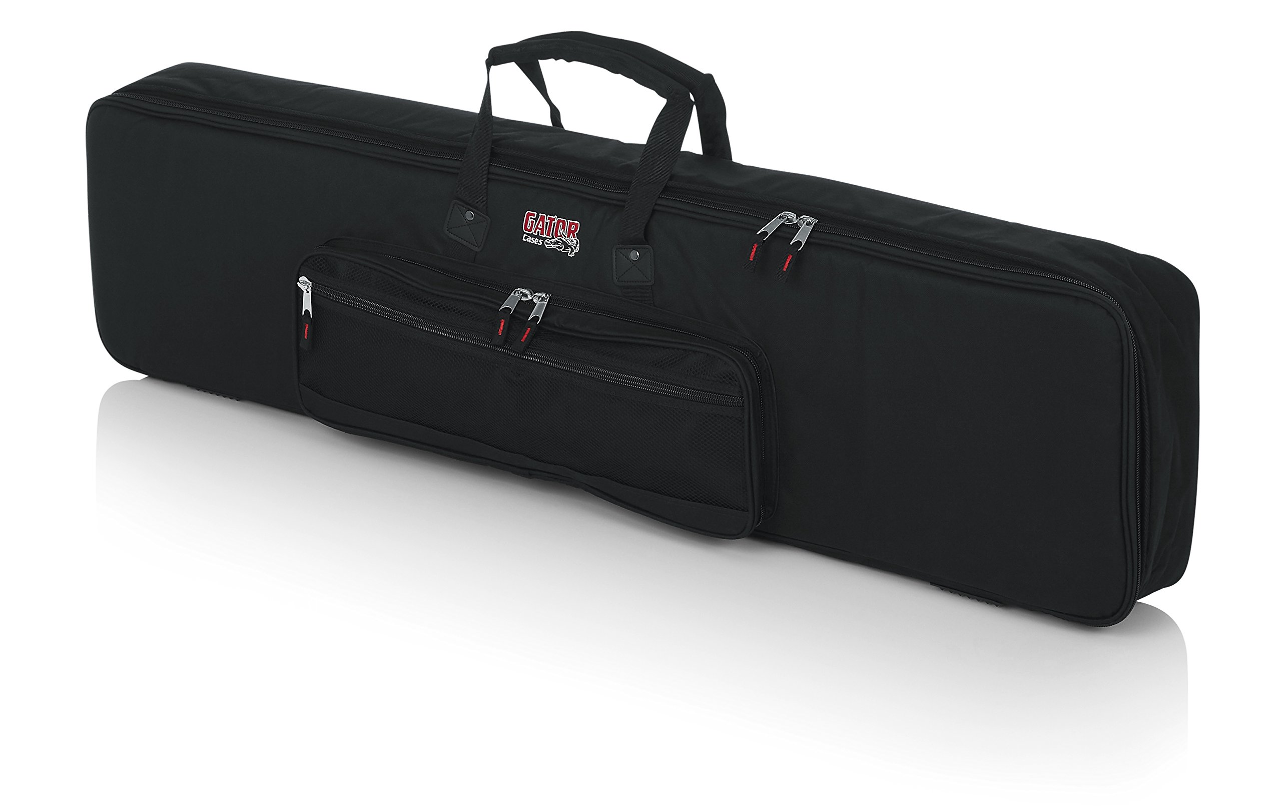 Gator GKB-76 SLIM Keyboard Gig Bag - Lightweight Padded Protection for 76-Key Keyboards - Perfect for Travel, Gigging & Studio Use