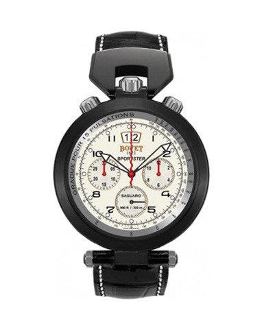 Bovet Sportster Saguaro Chronograph Stainless Steel Men's Watch - Luxury Swiss Timepiece for Business, Formal & Outdoor Adventures