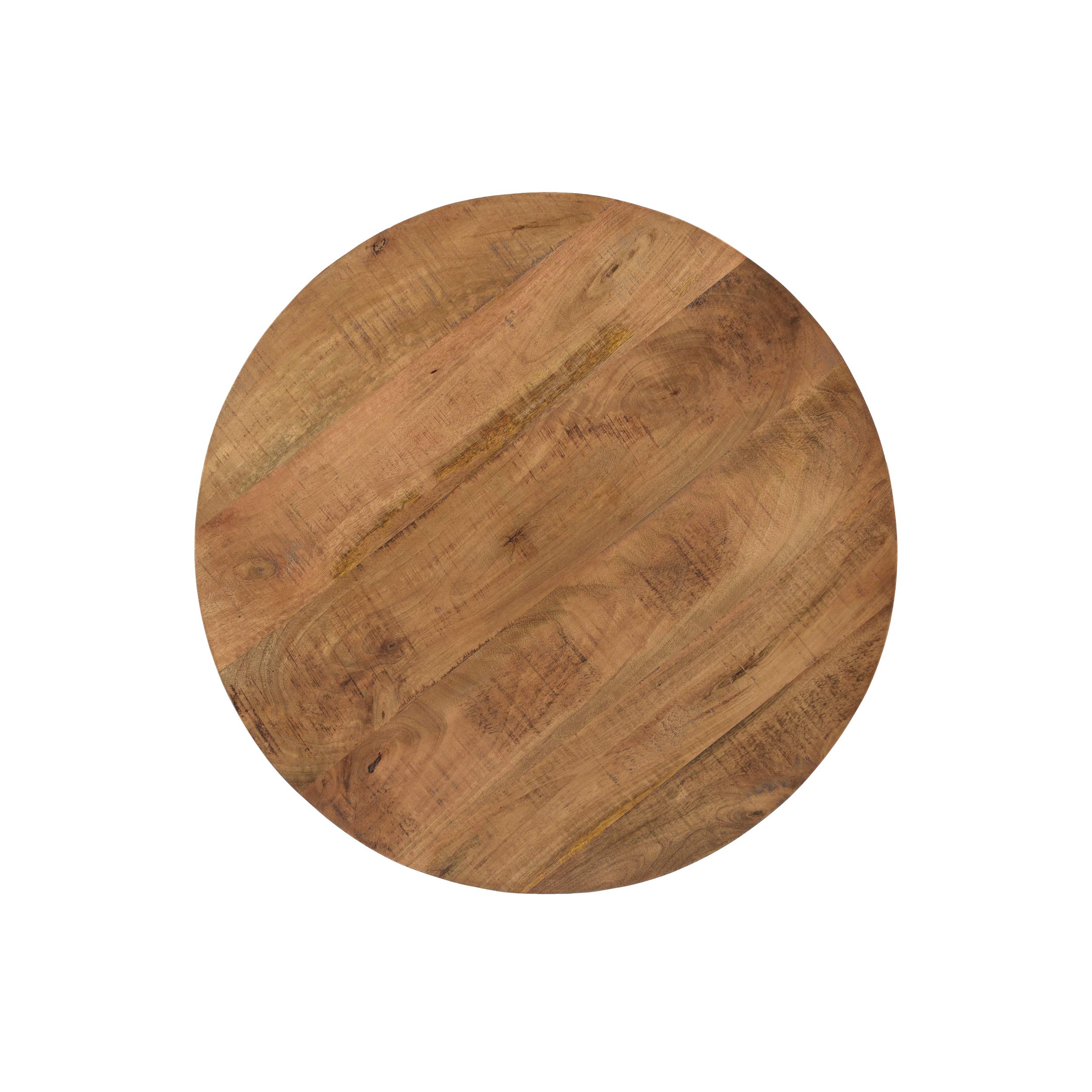 Christopher Knight Home Lydia Coffee Table - Natural Wood Finish with Gold Accents - Perfect for Living Room, Lounge & Home Decor