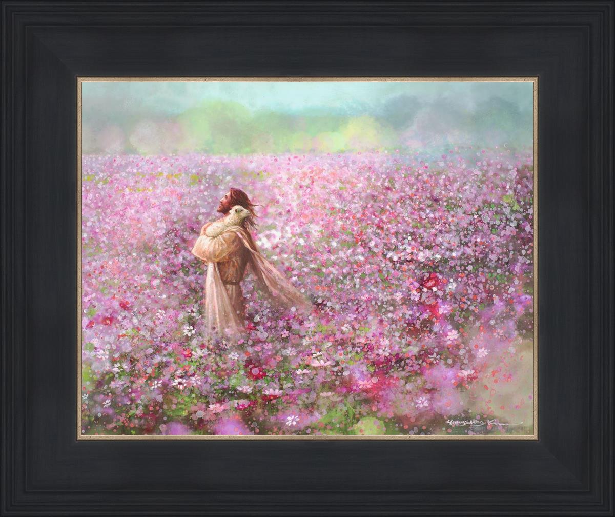 Calming Embrace By Yongsung Kim - Premium Korean Home Decor Wall Art - Perfect for Living Room, Bedroom & Office Decor