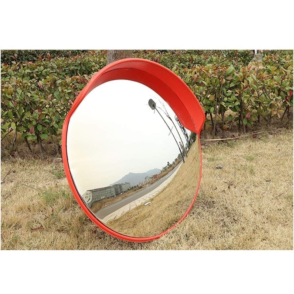 PC Car Dummy Mirror Angle - 30-100CM Traffic Safety Mirror (60CM Size) for School Zones, Community Roads & Junctions | Blind Spot Visibility for Parking Lots & Driveways