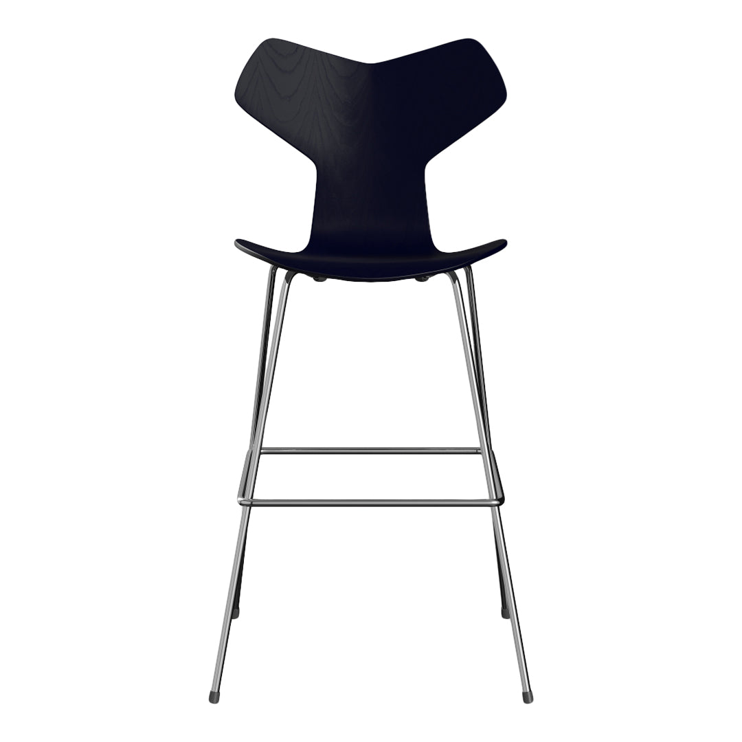 Premium Grand Prix Bar Stool 3139 - Adjustable Height Swivel Bar Chair with Footrest for Kitchen Island, Home Bar & Commercial Use