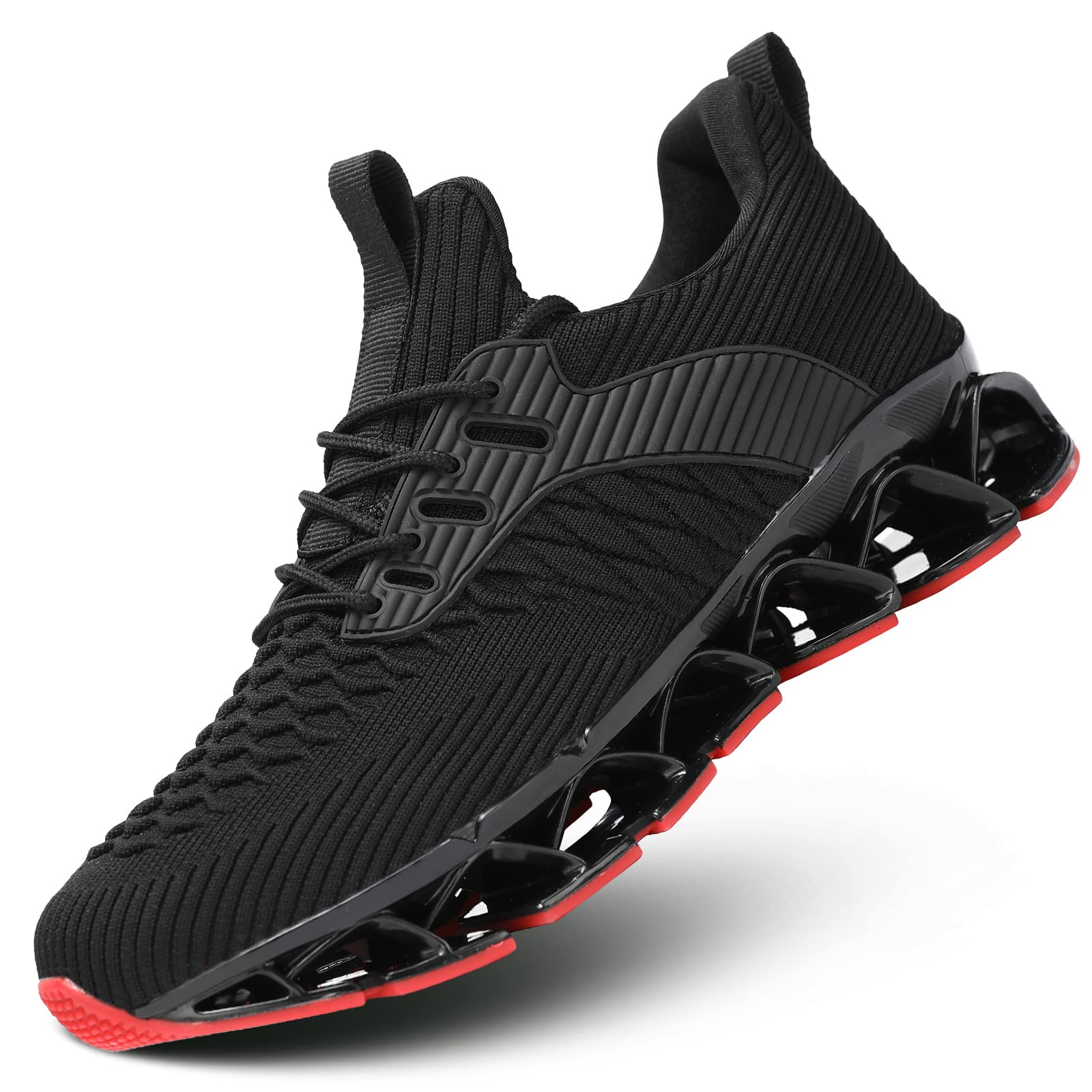 Men's Slip-On Walking Running Shoes - Non-Slip Comfortable Athletic Sneakers for Tennis, Work & Casual Wear | Perfect for Gym, Travel & Daily Activities