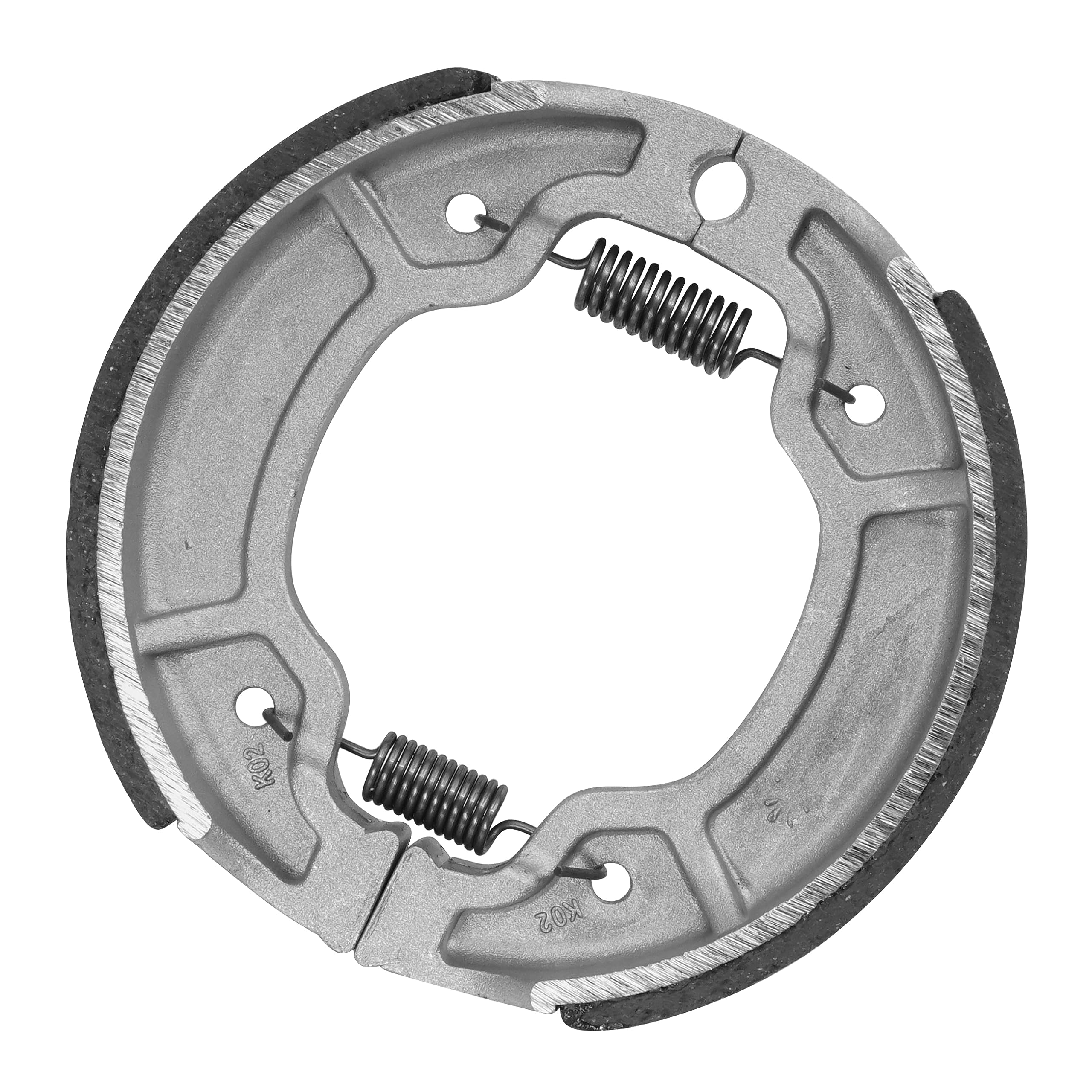 Caltric Rear Brake Shoes for Yamaha RT180 RT-180 Motorcycle (1993, 1995-1998) - High Performance Brake Pads for Off-Road & Trail Riding Adventures