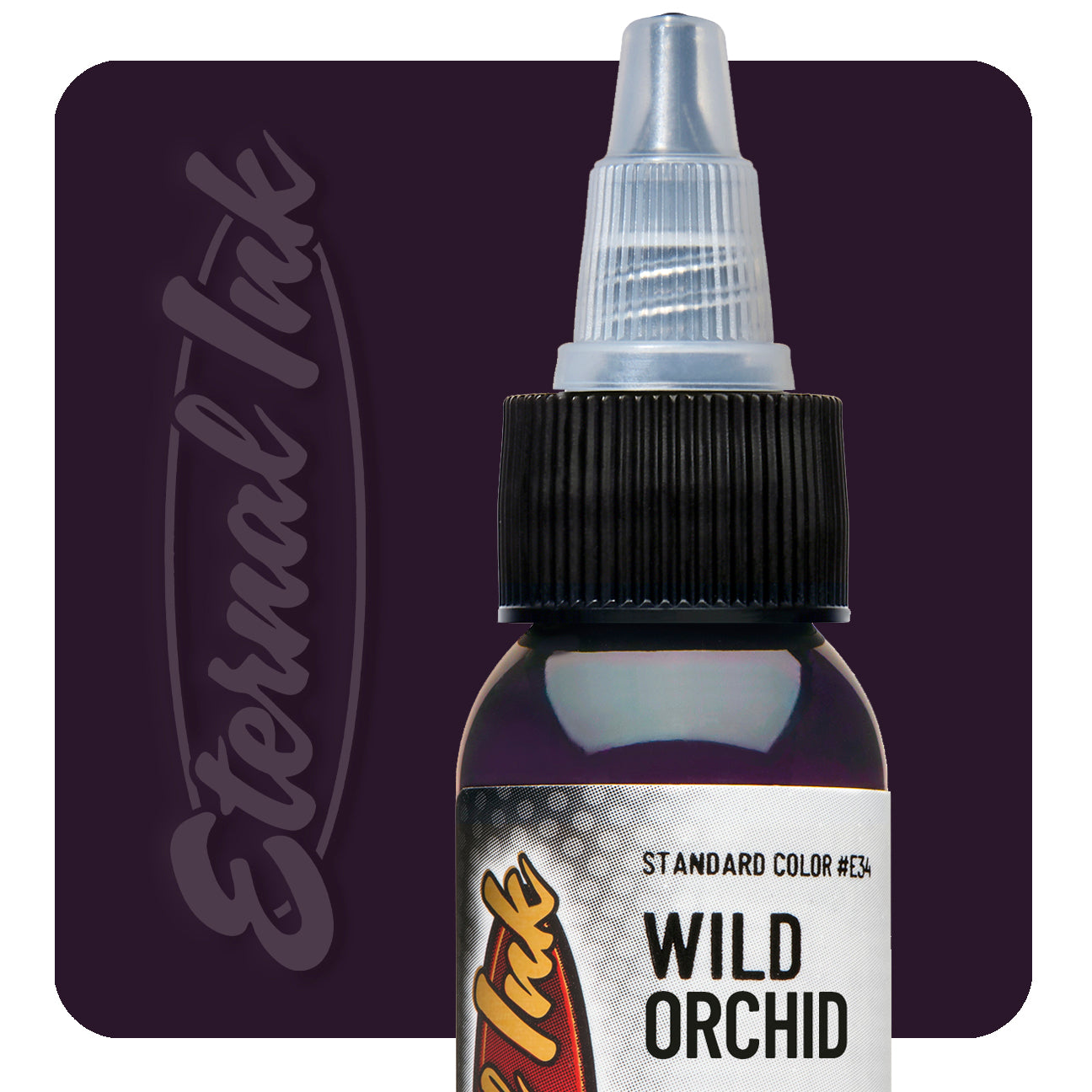Eternal Wild Orchid Ink - Premium Long-Lasting Tattoo Ink for Professional Artists - Perfect for Tattoo Studios, Body Art & Permanent Makeup