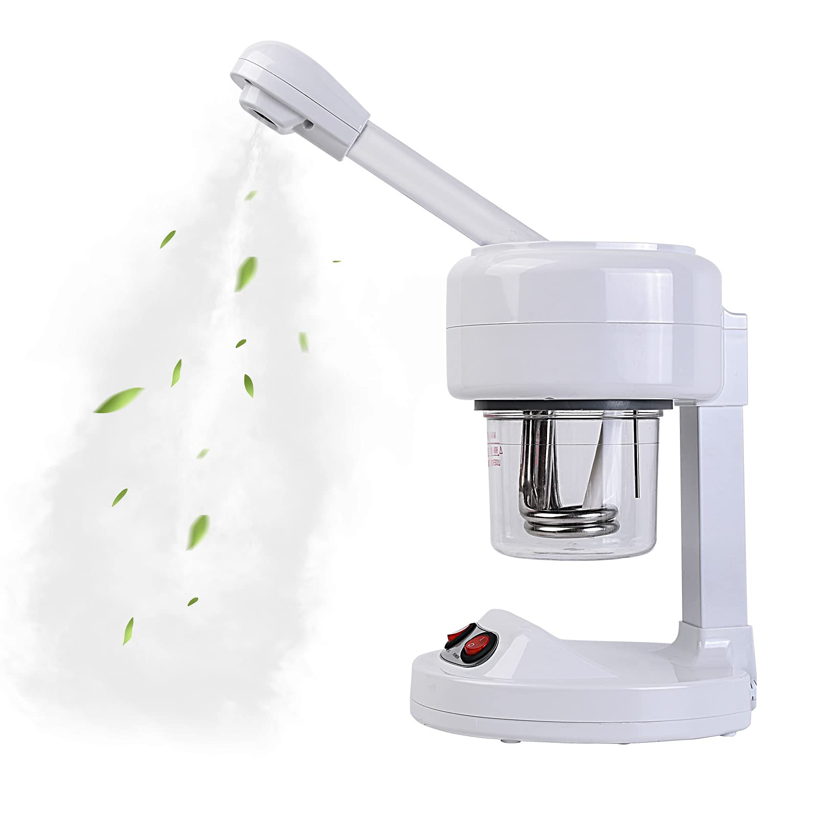 Professional Mini Facial Steamer for Salon & Spa - Ozone Deep Cleansing Facial Vaporizer with Sauna Function | Perfect for At-Home Skincare, Facial Treatments & Relaxation Therapy