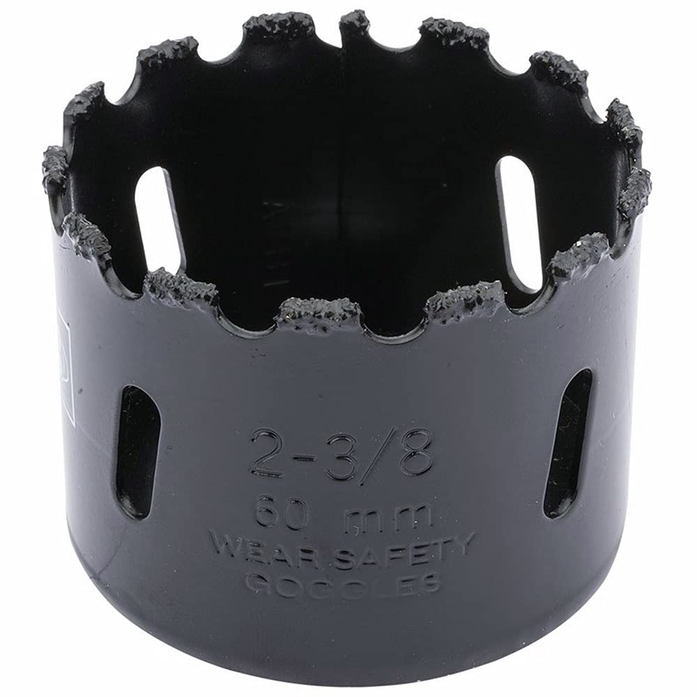Draper 34950 Expert Tungsten Carbide Grit Hole Saw - 60mm (2.36