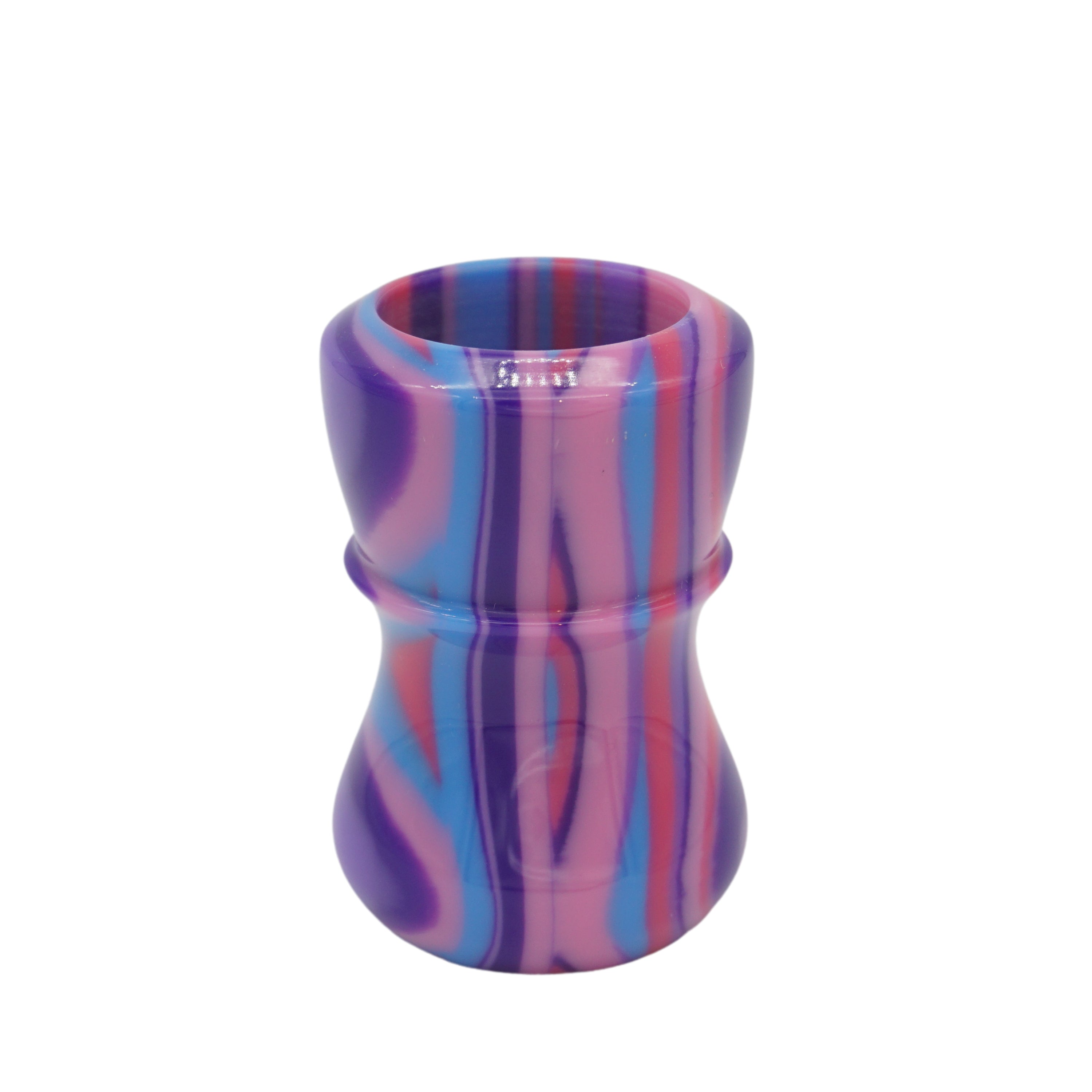 Premium Handcrafted Purple Haze Shaving Brush Handle - Fits 24mm & 26mm Knots - Perfect for Wet Shaving & Grooming Gifts for Men