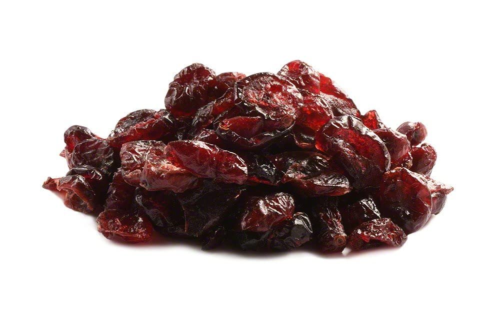 Organic Dried Cranberries 3lb Bulk Bag - Sweet & Tart, No Sugar Added, Non-GMO, Gluten-Free - Perfect for Baking, Snacking, Salads & Trail Mix