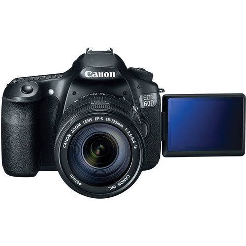 Canon EOS 60D DSLR Camera with 18-135mm EF-S IS Lens - Professional Digital Photography for Travel, Portraits & Landscapes (USA Version)