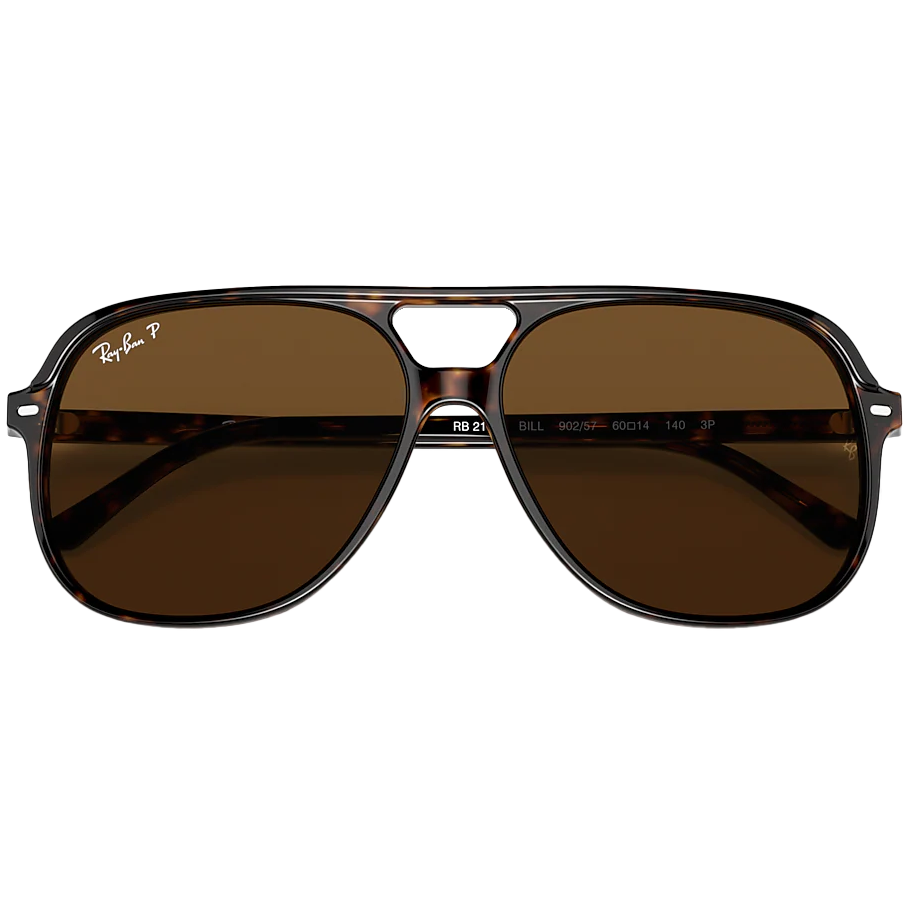 Polarized Sunglasses for Men & Women - Havana/Brown Lens - UV Protection & Anti-Glare - Perfect for Driving, Fishing & Outdoor Activities