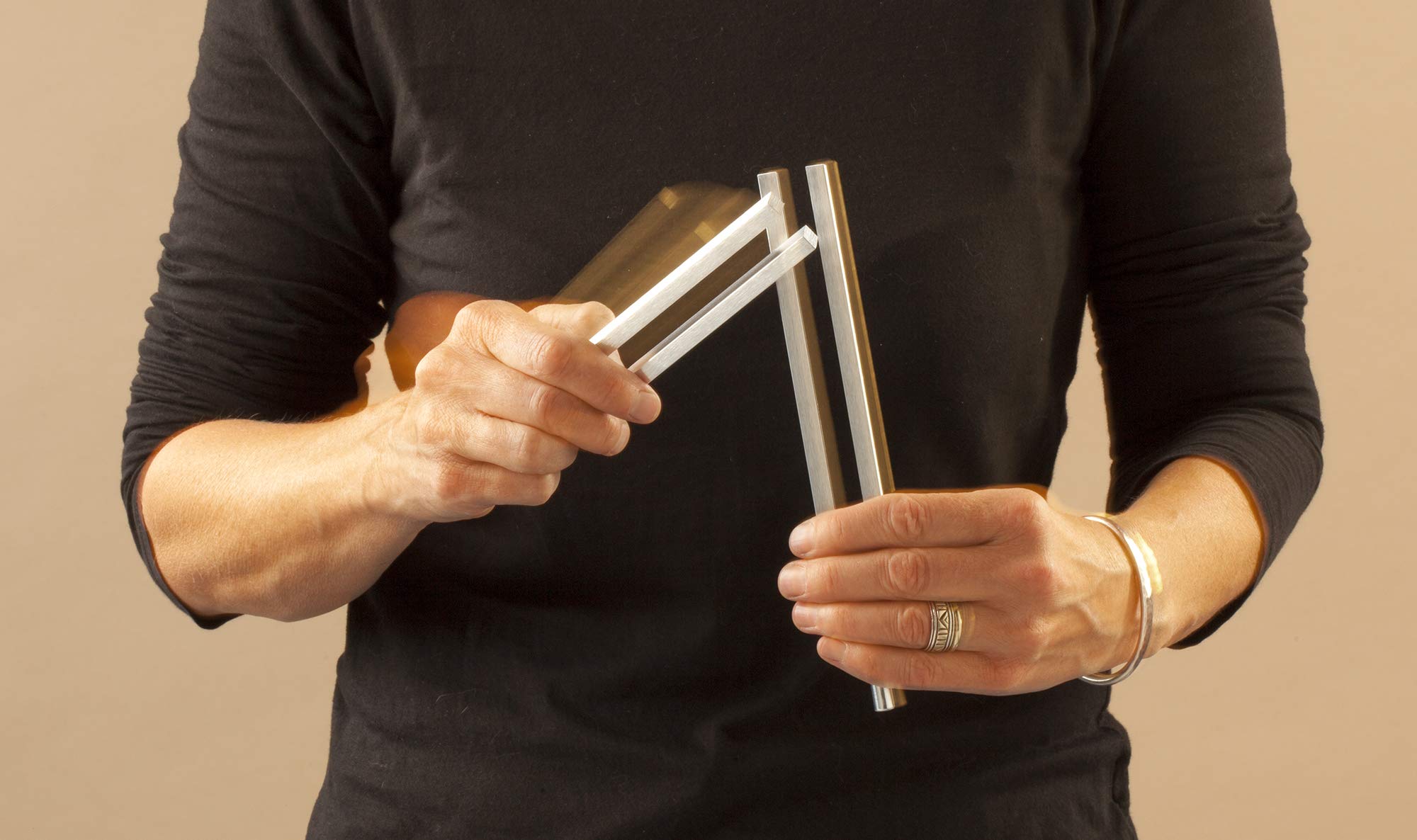 Ohm Therapeutics HIGH OHM Octave Tuning Fork Set (272.2Hz + 544.4Hz) for Energy Healing, Sound Therapy & Chakra Balancing - Perfect for Reiki, Meditation & Holistic Wellness Practitioners