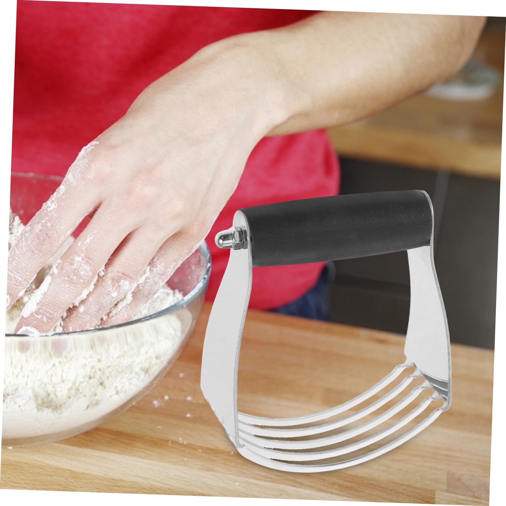 CHILDWEET Stainless Steel Pastry Cutter & Dough Blender - Professional Bread Making Tool for Baking, Mixing Butter & Cookie Dough | Perfect for Home Bakers, Pastry Chefs & DIY Cookie Making