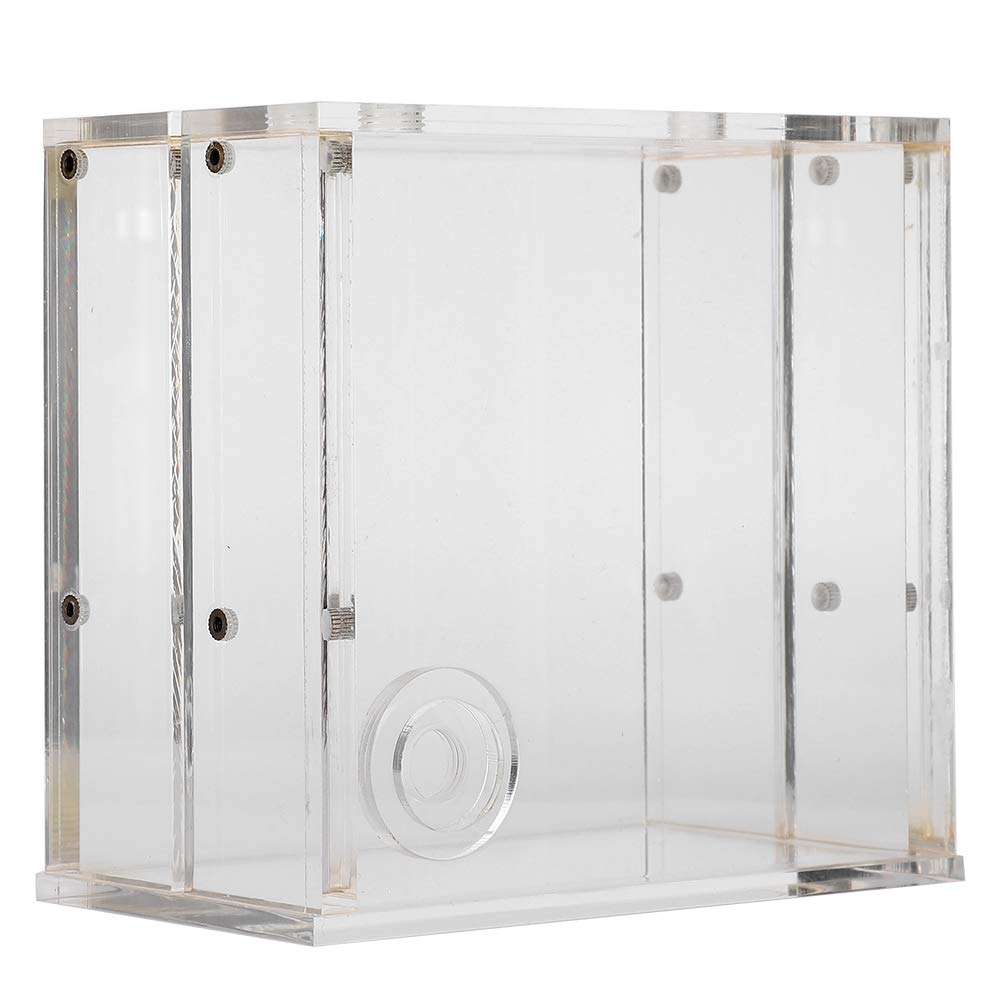 1.25L Transparent Acrylic PC CPU Water Cooling Block with Reservoir - High Performance Radiator for Custom Liquid Cooling PC Builds - Ideal for Gaming Rigs, Workstations, and Overclocking Systems