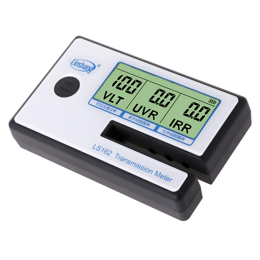 LS162 Transmission Meter Window Tint Film - Precise Transmission Value Measurement for Auto Glass & Side Windshields | Perfect for Car Maintenance & DIY Automotive Repairs