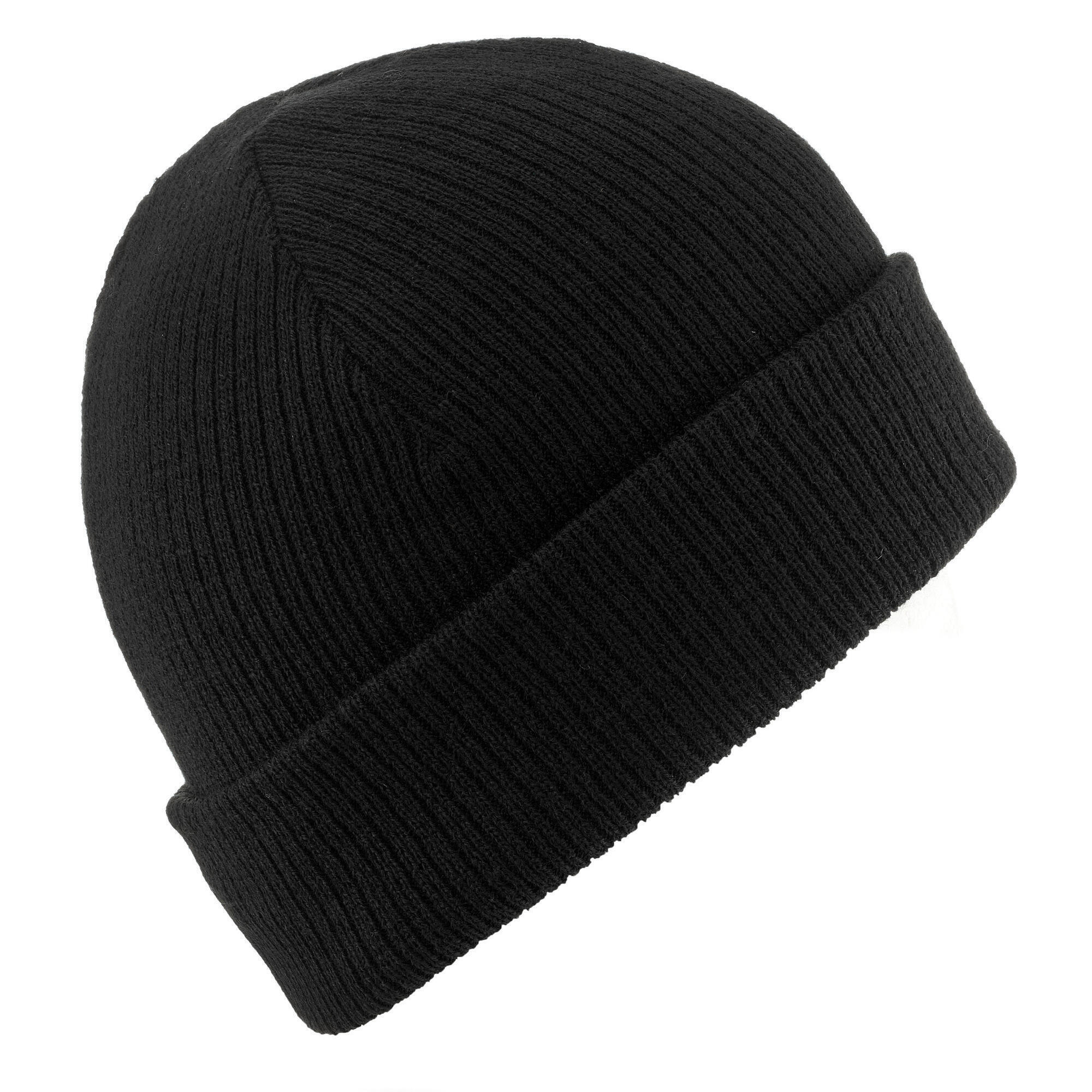 Wedze Fisherman Knit Beanie - Warm Winter Hat for Men & Women - Soft Acrylic Wool Blend - Outdoor Skiing, Hiking, and Casual Wear