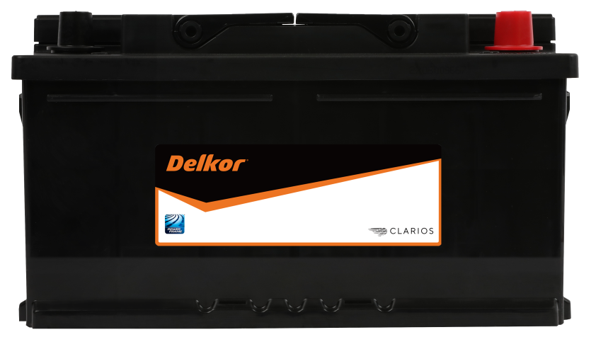 Delkor DIN77 Calcium Battery 58039 - Premium Replacement for Varta F18 - Long-Lasting Power for Cars, Trucks, and Marine Vehicles - Ideal for Cold Weather & High-Performance Engines
