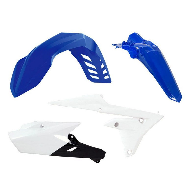 **Yamaha WR250F WR450F Plastic Kit with Front & Rear Fenders, Side Panels & Radiator Shrouds – Durable Replacement for Off-Road & Motocross Riding**